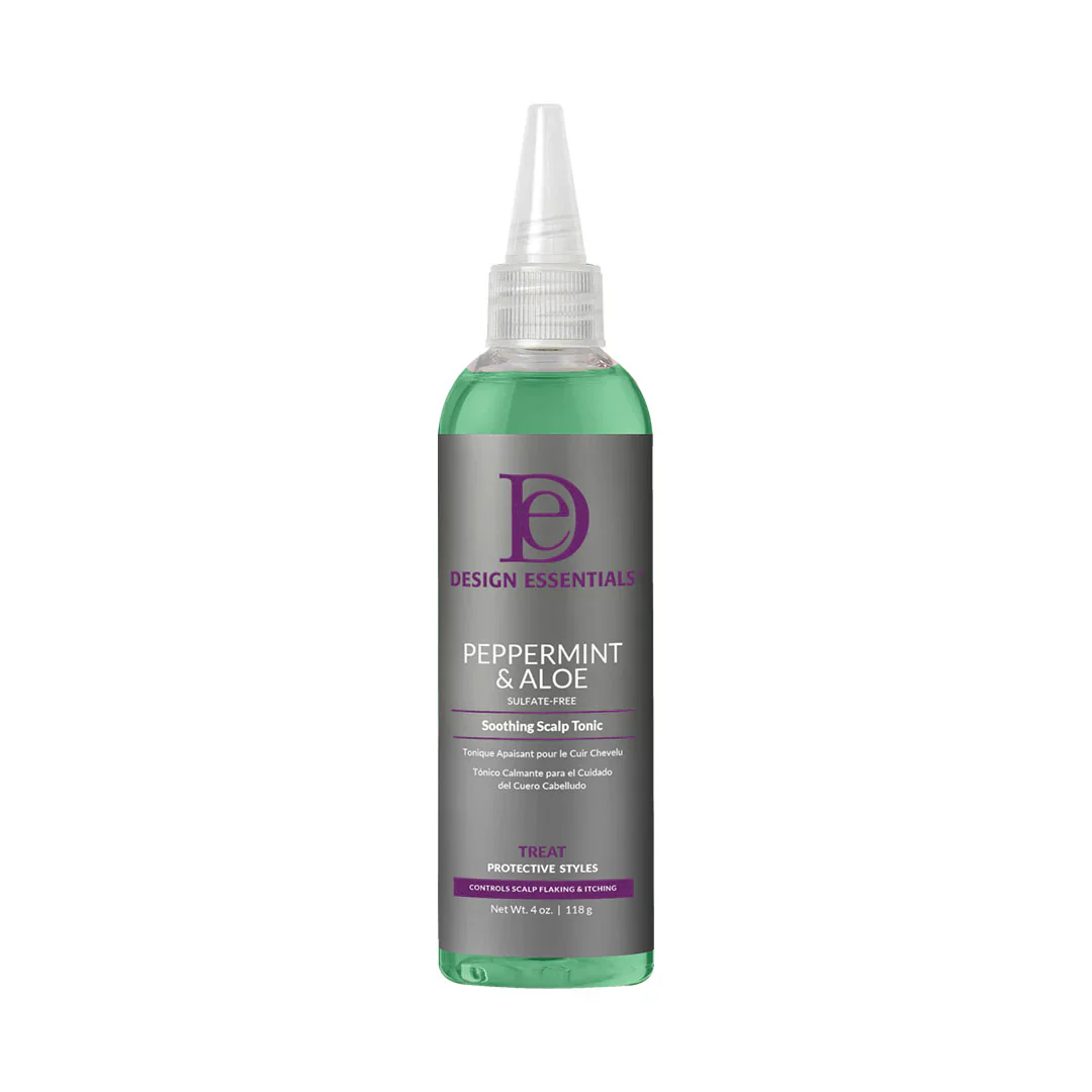 Design Essentials Peppermint & Aloe Scalp Soothing Tonic 118ml/4oz