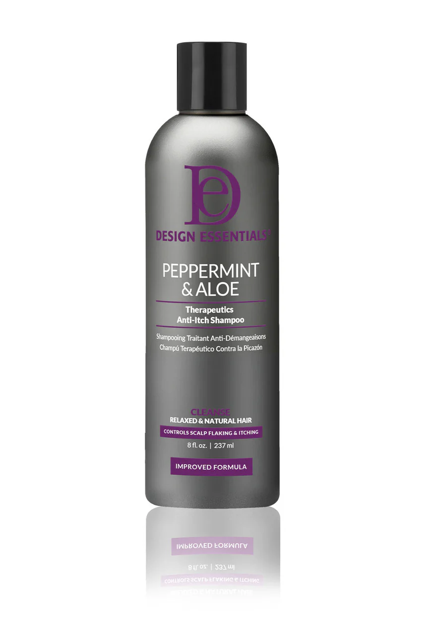 Design Essentials Peppermint & Aloe Therapeutics Anti-Itch Shampoo 237ml/8oz