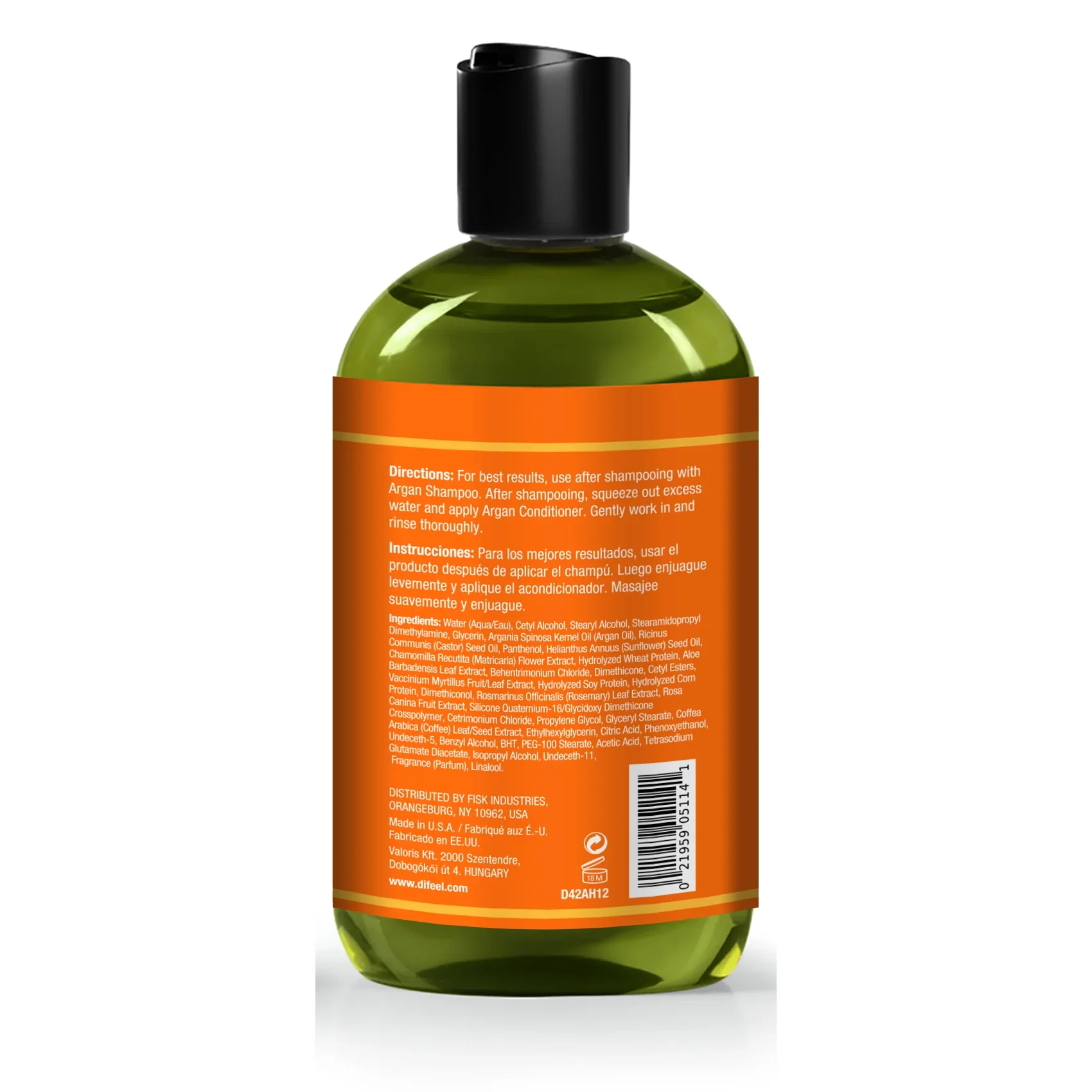 Difeel Argan Hydrating Conditioner - Image 2