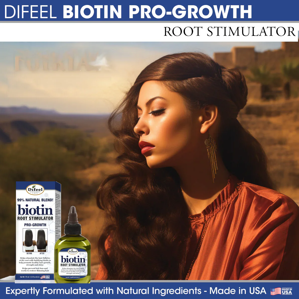 Difeel Biotin Pro Growth Root Stimulator 210ml - Image 5