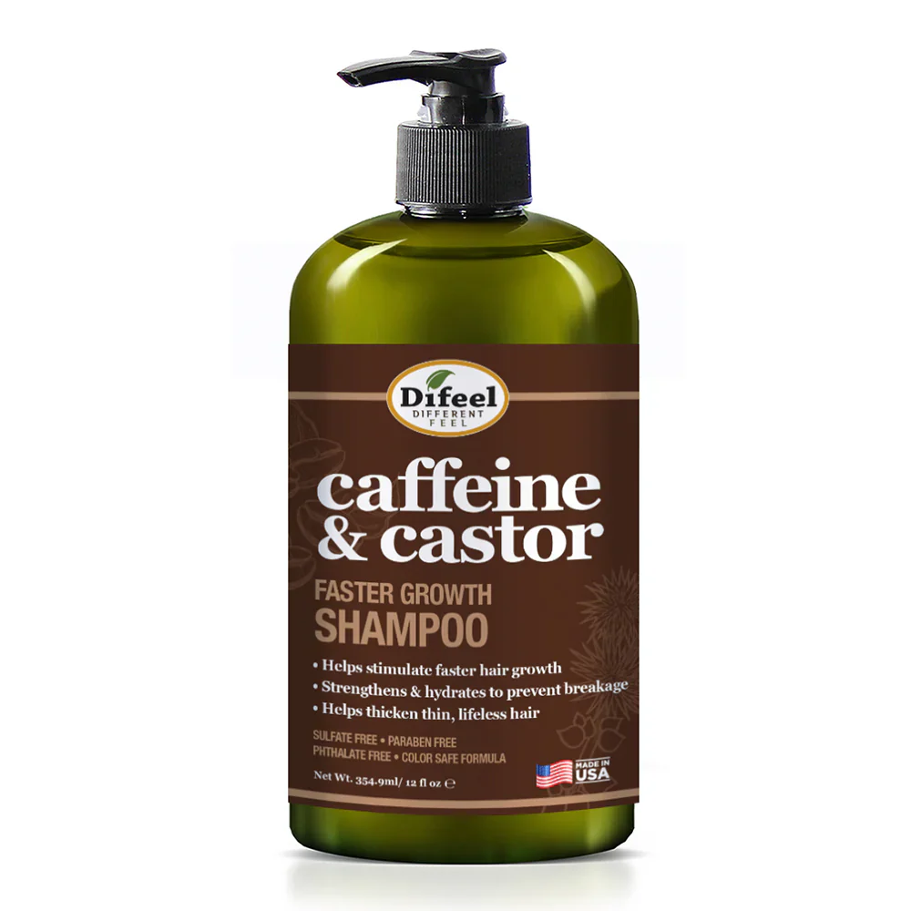 Difeel Caffeine & Castor Shampoo for Faster Hair Growth - Image 7