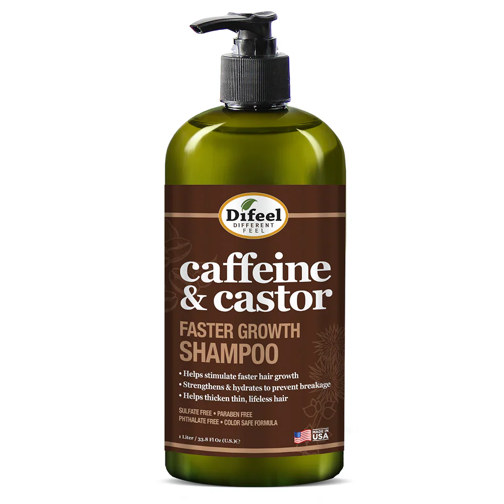 Difeel Caffeine & Castor Shampoo for Faster Hair Growth - Image 8