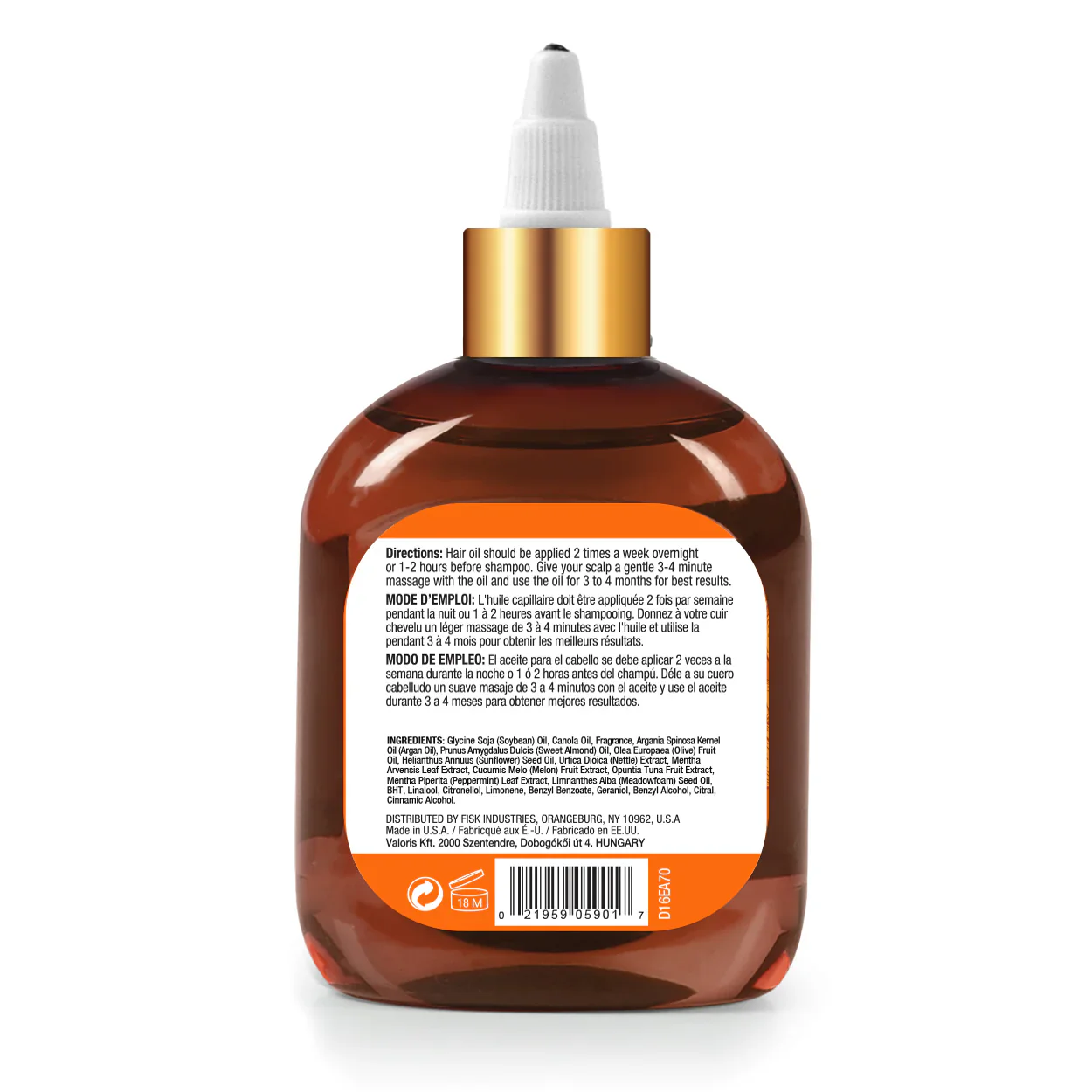 Difeel Elevated Argan Premium Hair Oil 210ml - Image 2