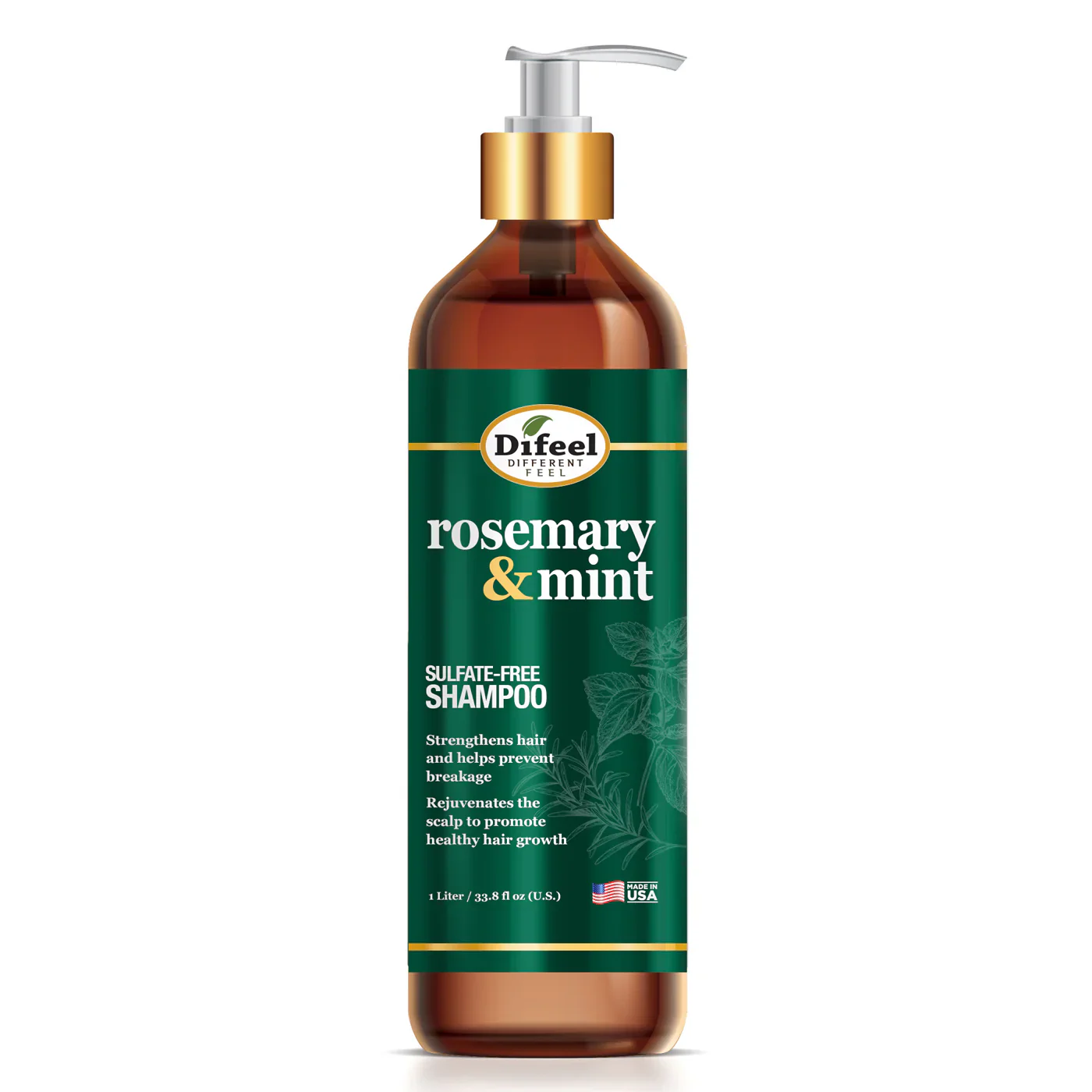 Difeel Elevated Rosemary & Mint Strengthening Shampoo 354ml - Image 7