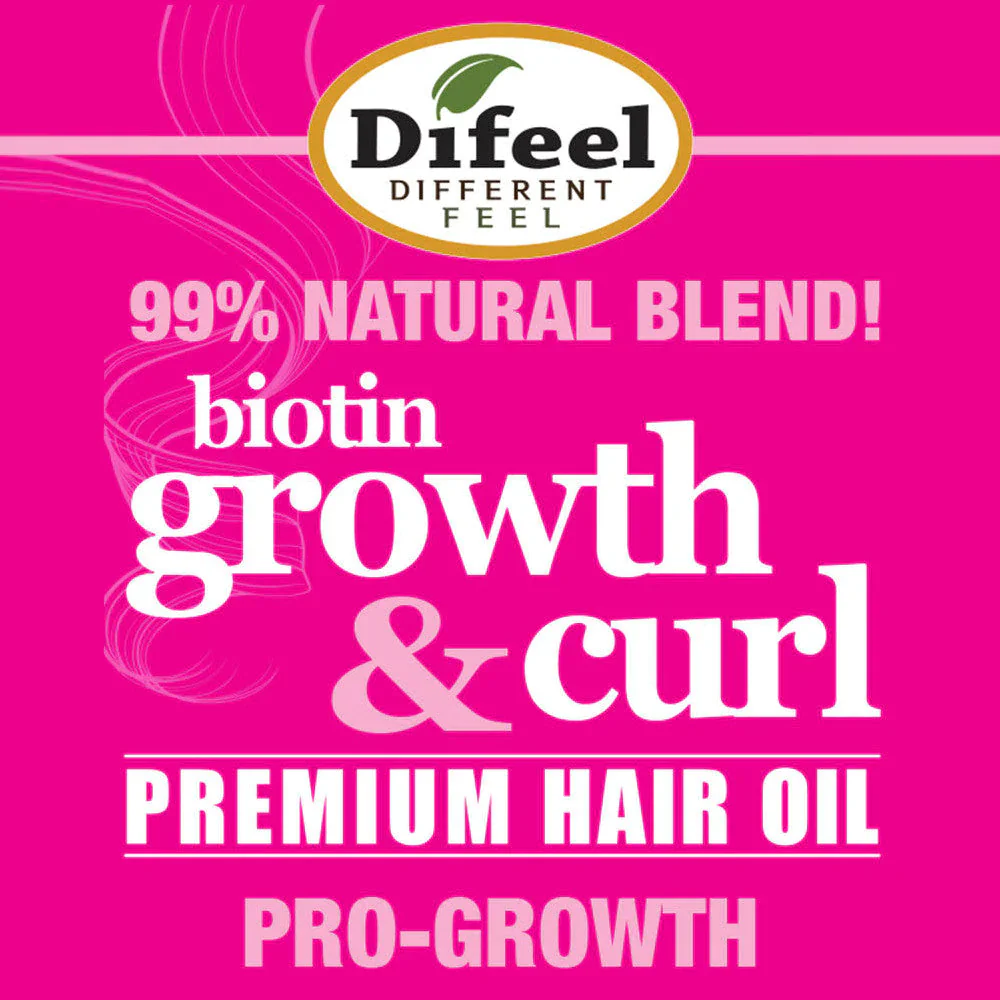 Difeel Growth & Curl Biotin Hair Mask 340g - Image 2
