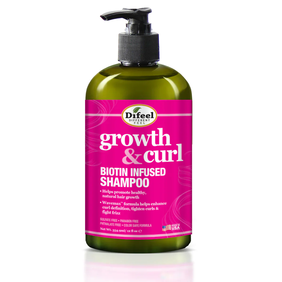 Difeel Growth & Curl Biotin Shampoo