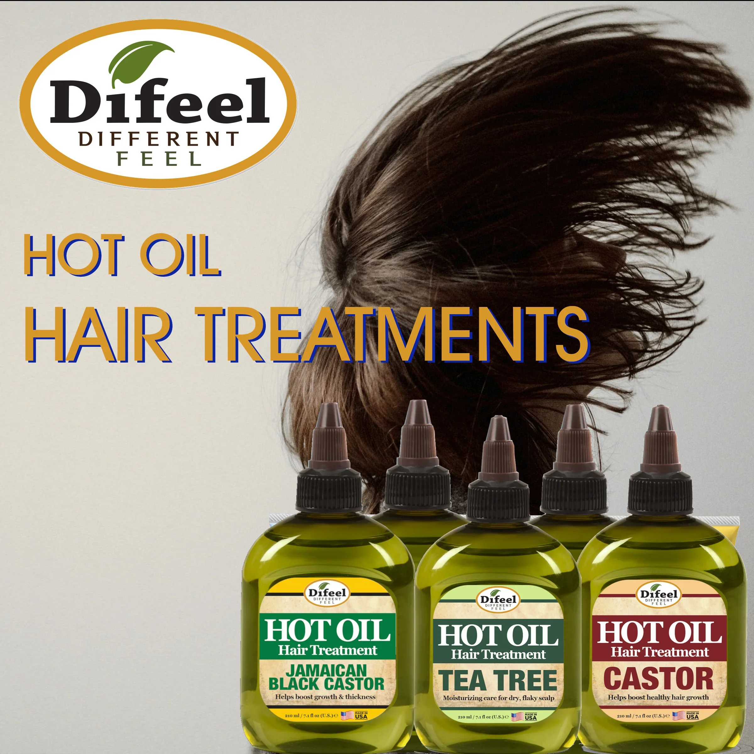 Difeel Premium Jamaican Black Castor Hot Oil Treatment 210ml - Image 5