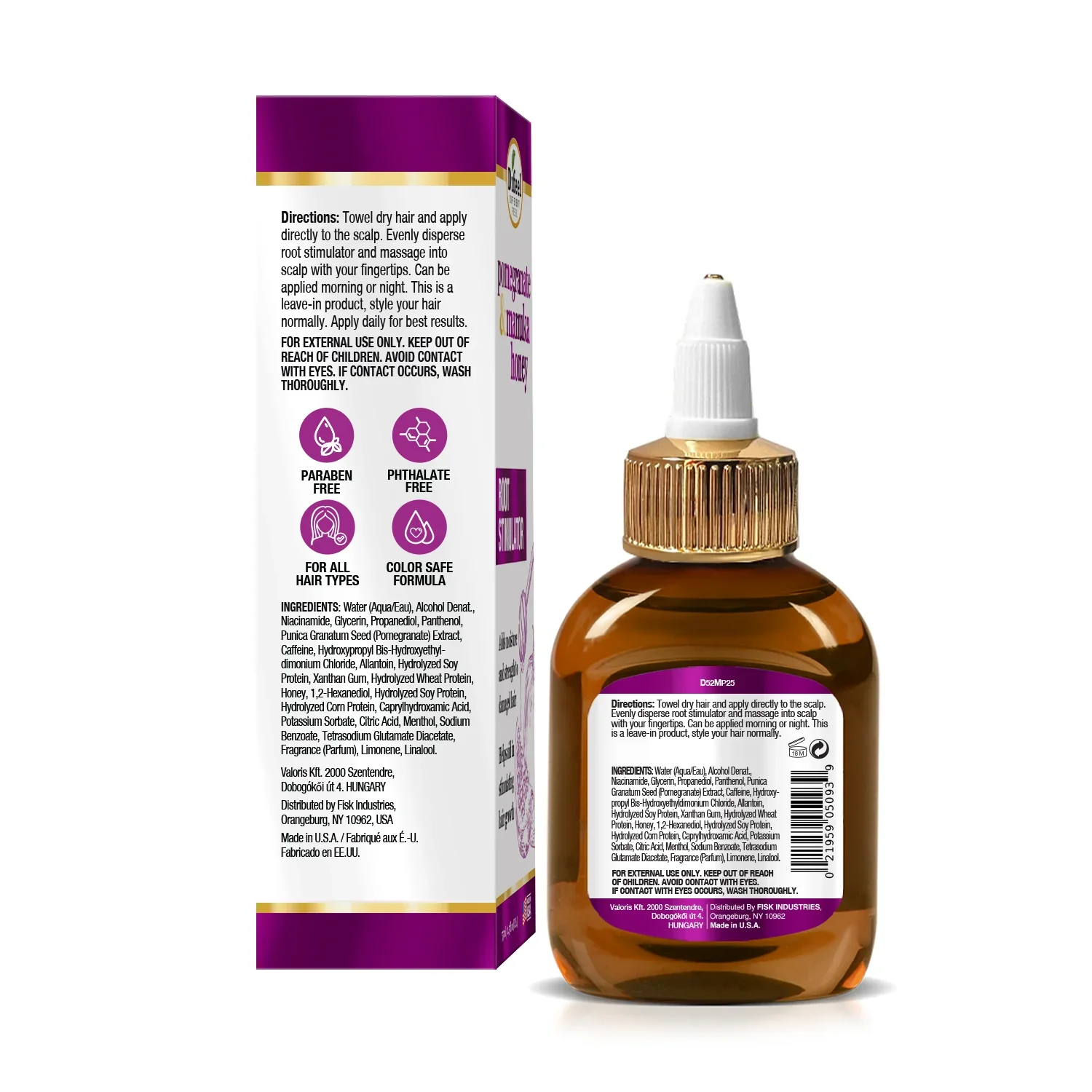 Difeel Pomegranate & Manuka Honey Root Stimulator 75ml - Image 2