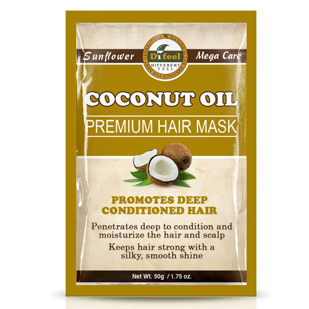 Difeel Coconut Oil Premium Deep Conditioning Hair Mask 50g