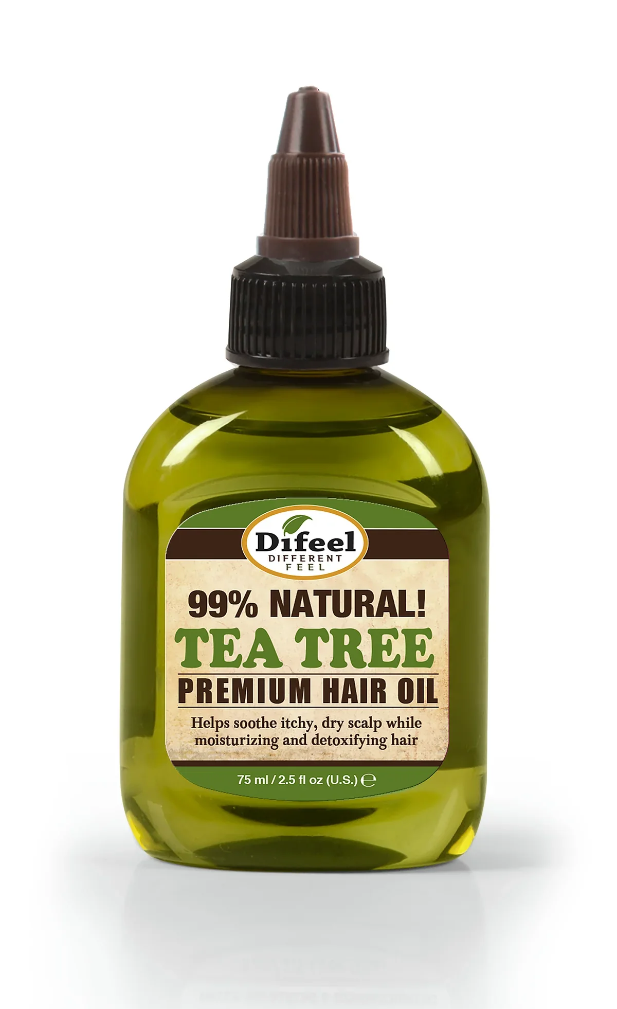 Difeel Premium Natural Tea Tree Hair Oil 75ml