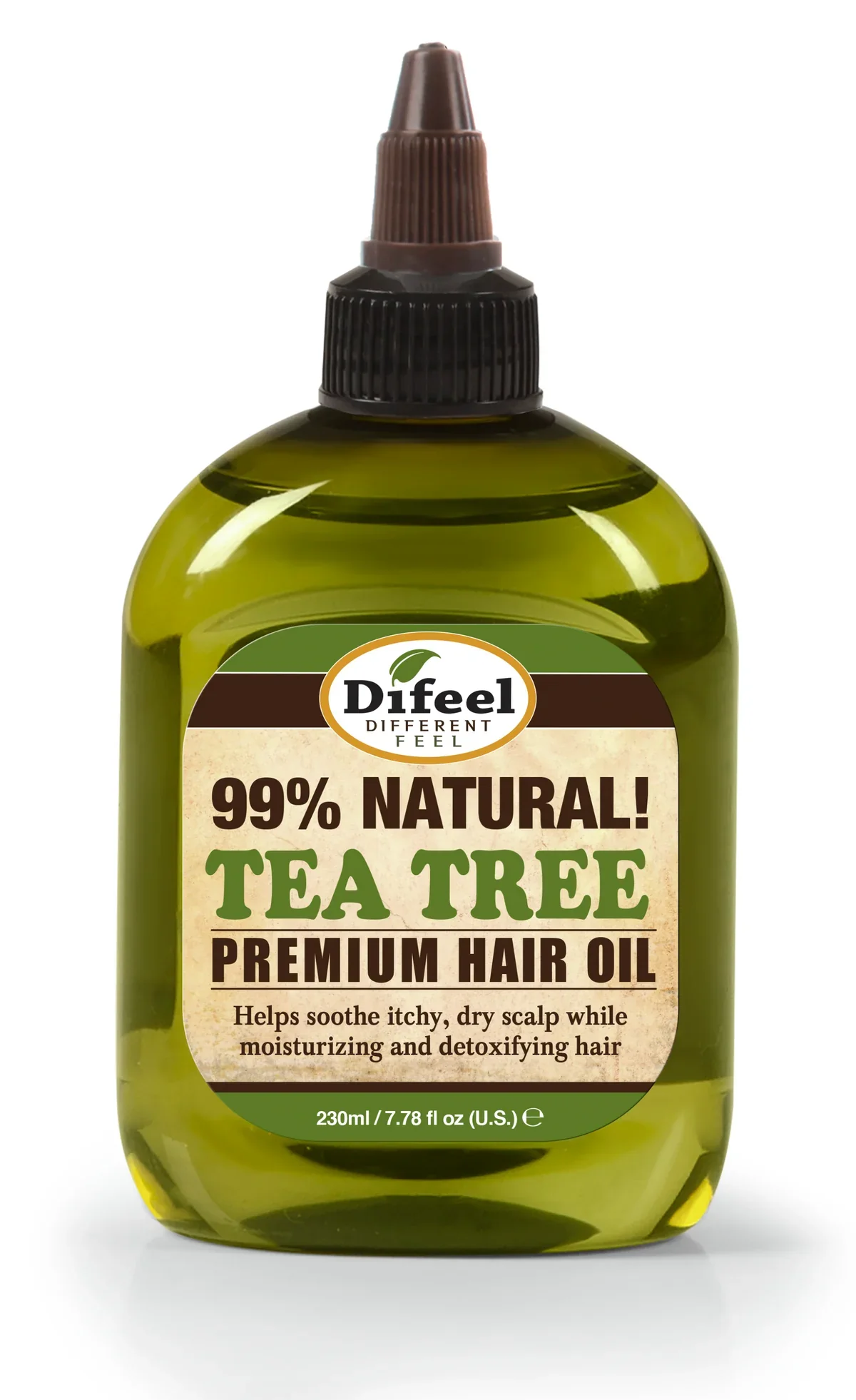 Difeel Premium Natural Tea Tree Hair Oil 75ml - Image 2