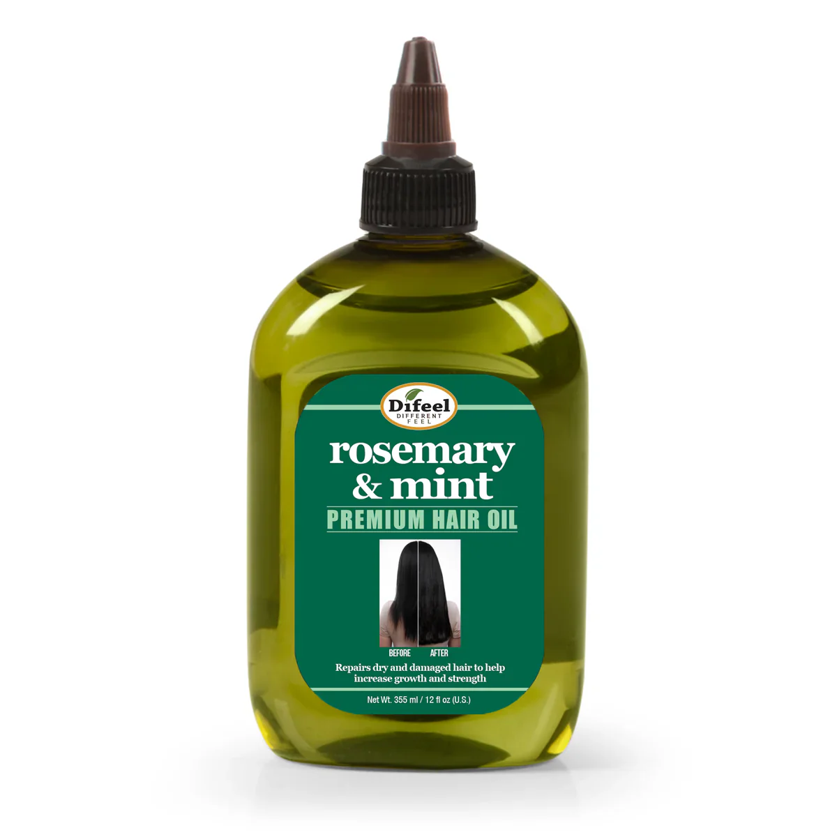 Difeel Rosemary & Mint Premium Hair Oil with Biotin 355ml
