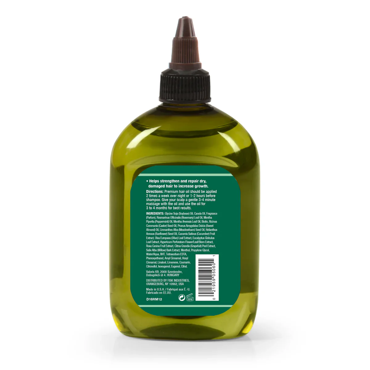 Difeel Rosemary & Mint Premium Hair Oil with Biotin 355ml - Image 2