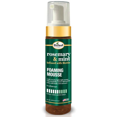 Difeel Elevated Rosemary & Mint Foaming Mousse 8oz