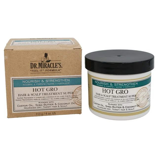 Dr. Miracle’s Nourish & Strengthen Hot Gro Treatment 113g - Image 3