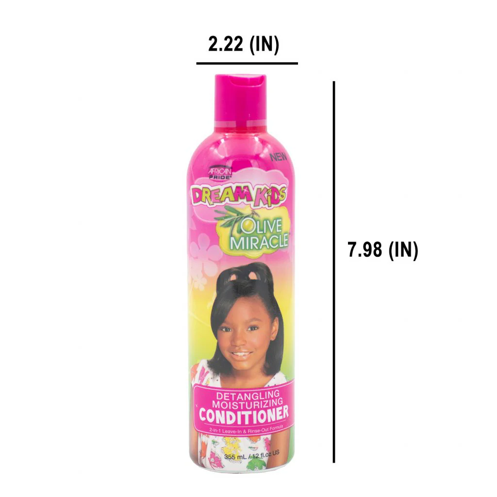 African Pride Dream Kids Detangling Moisturizing Conditioner 355ml/12oz - Image 4