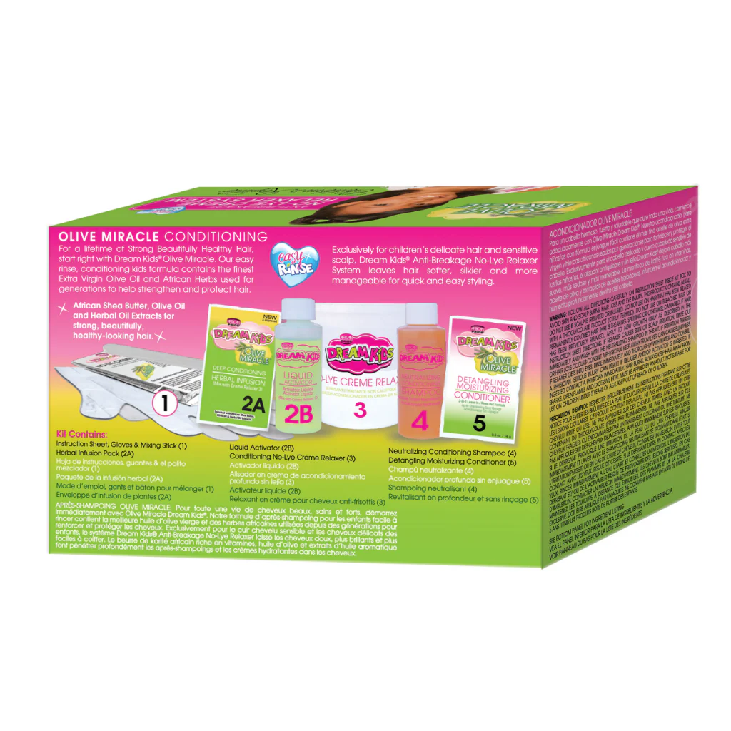 African Pride Dream Kids No-Lye Crème Relaxer Regular - Image 2