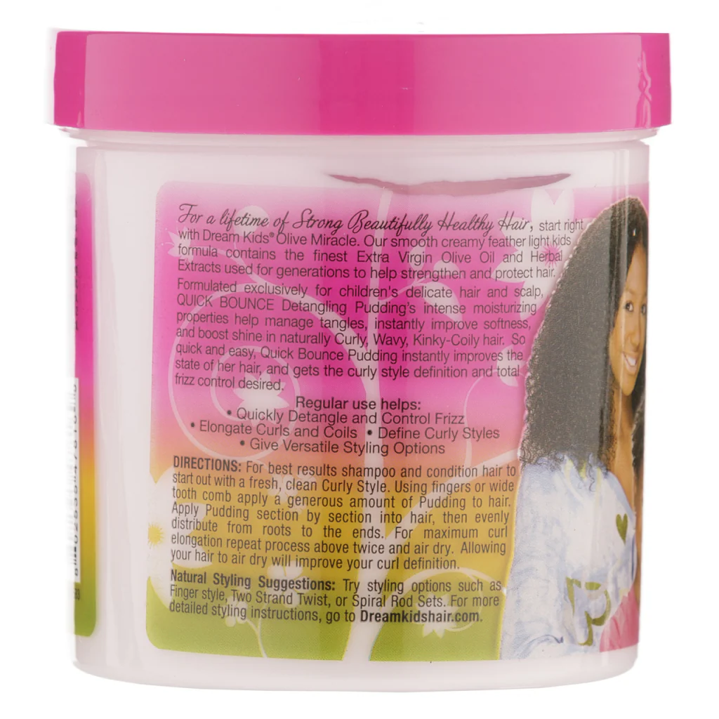 African Pride Dream Kids Quick Bounce Detangling Pudding 425g/15oz - Image 5