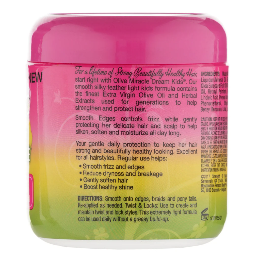 African Pride Dream Kids Smooth Edges Anti-Frizzy Conditioning Gel 170g/6oz - Image 3