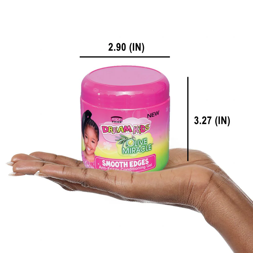 African Pride Dream Kids Smooth Edges Anti-Frizzy Conditioning Gel 170g/6oz - Image 6