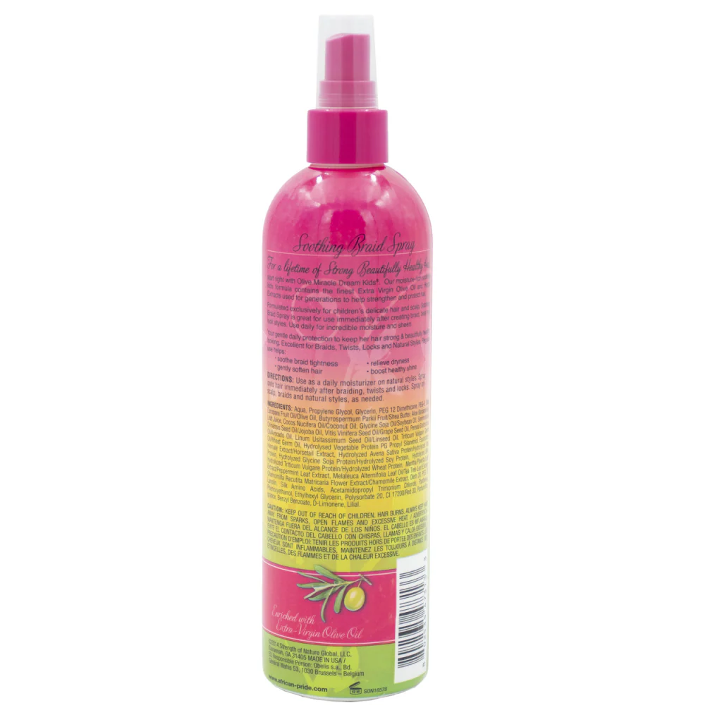 Dream Kids Soothing Moisturizing Braid Spray 355ml/12oz - Image 2