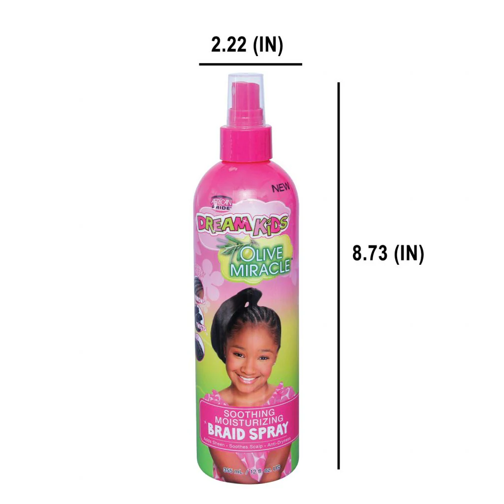 Dream Kids Soothing Moisturizing Braid Spray 355ml/12oz - Image 7