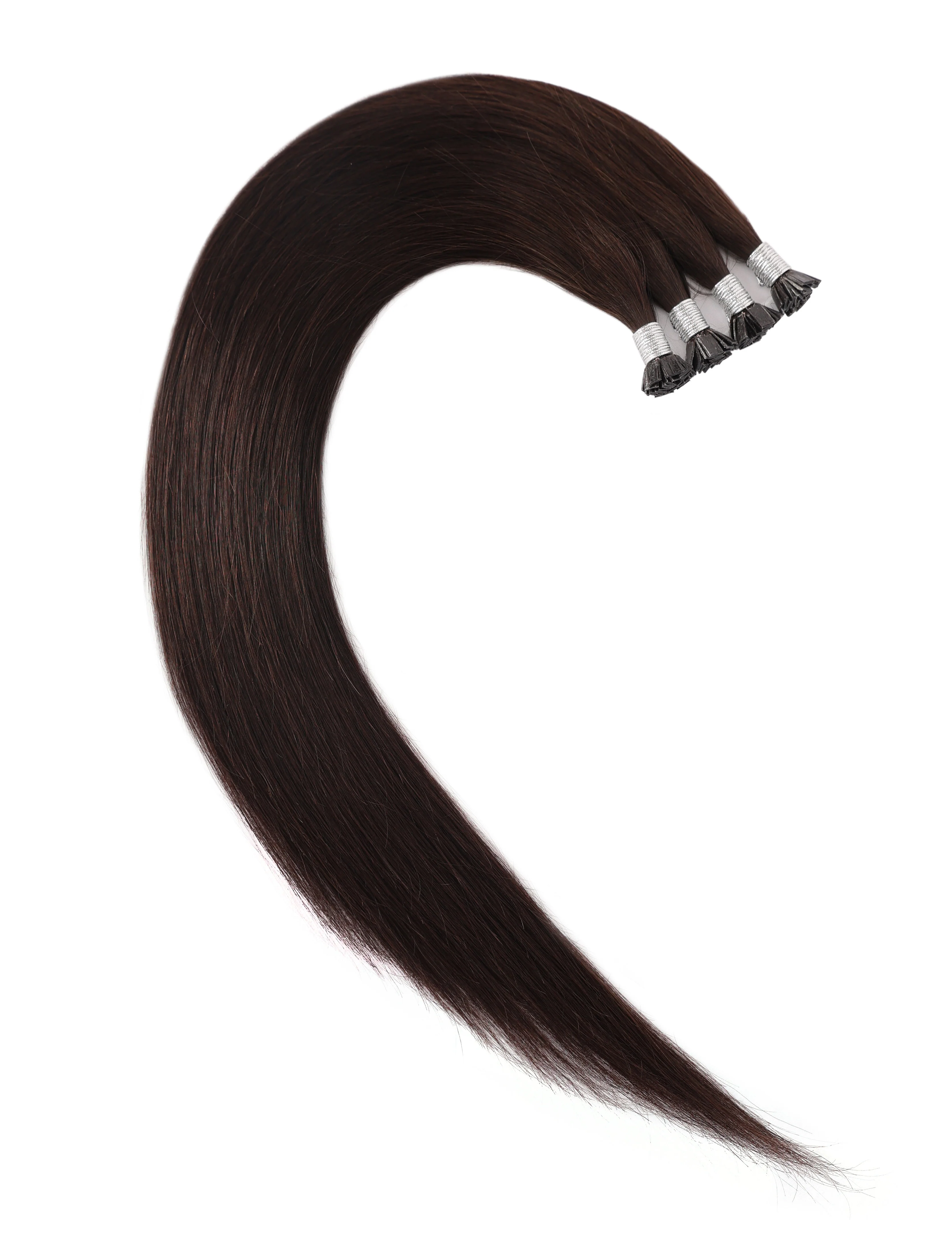 Dressmaker 100% Human Remy European Keratin Flat Tip Straight Hair Extensions - Image 15