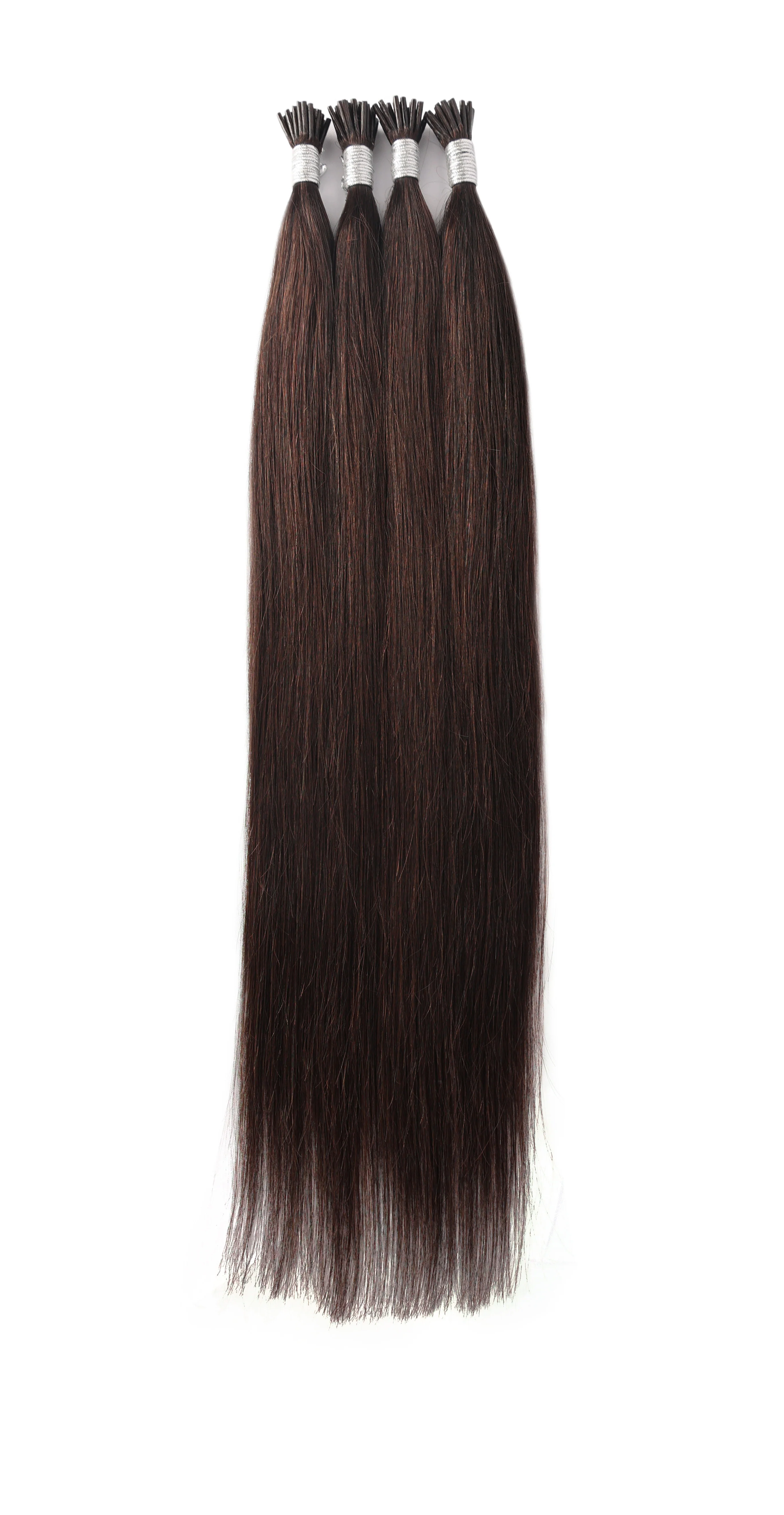 Dressmaker 100% Human Remy European I-Tip Straight Hair Extensions (100pcs) - Image 11