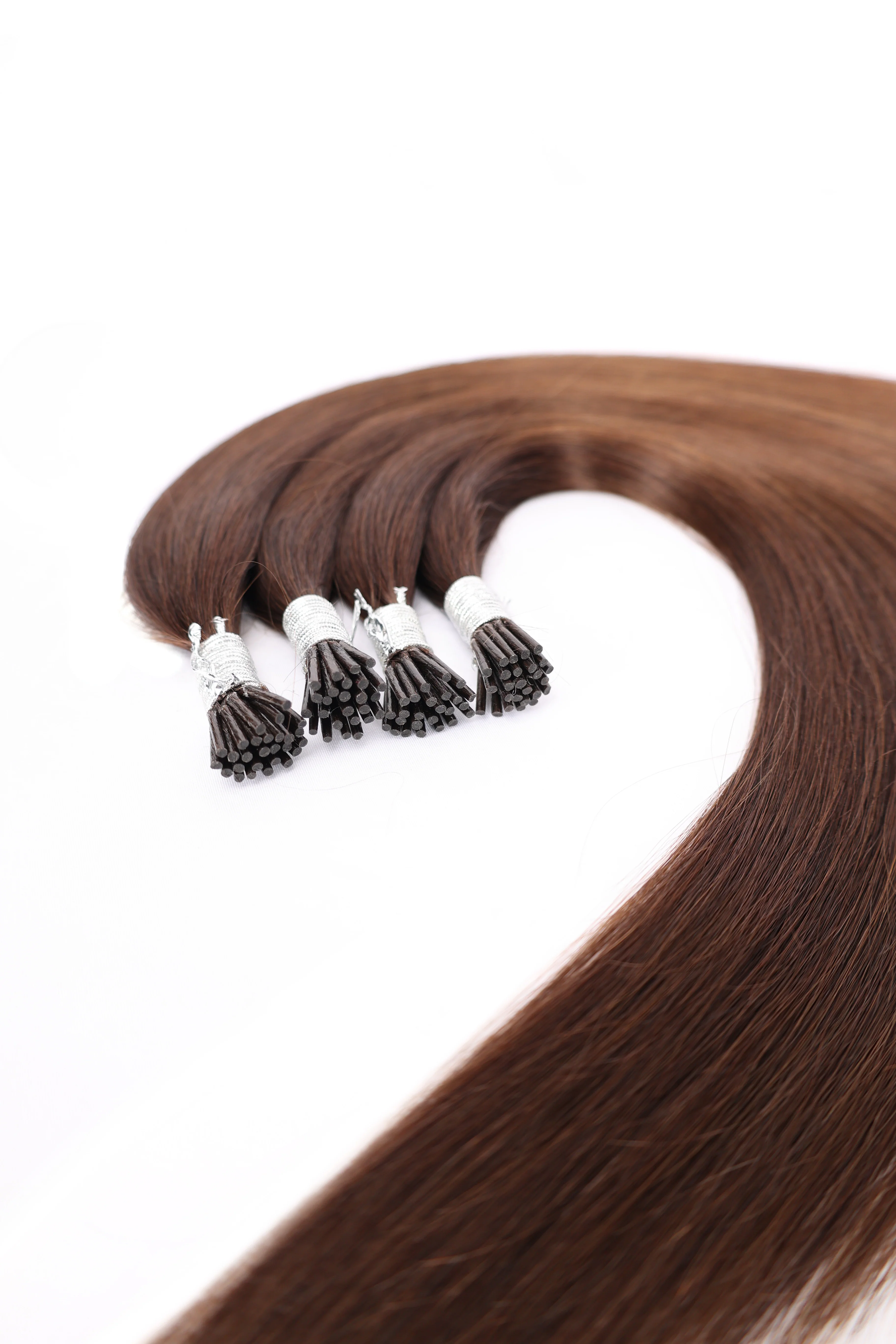Dressmaker 100% Human Remy European I-Tip Straight Hair Extensions (100pcs) - Image 18