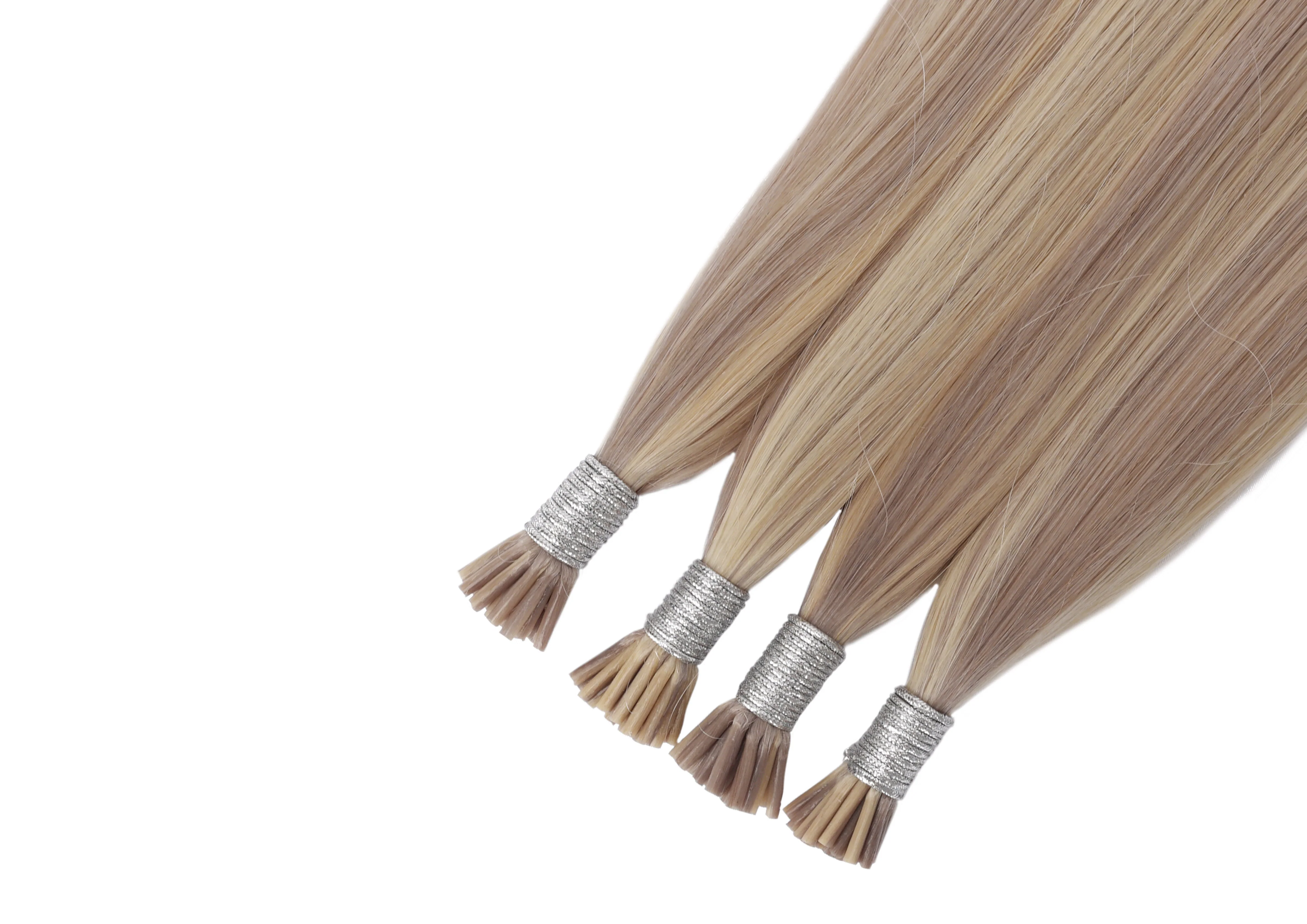 Dressmaker 100% Human Remy European I-Tip Straight Hair Extensions (100pcs) - Image 73