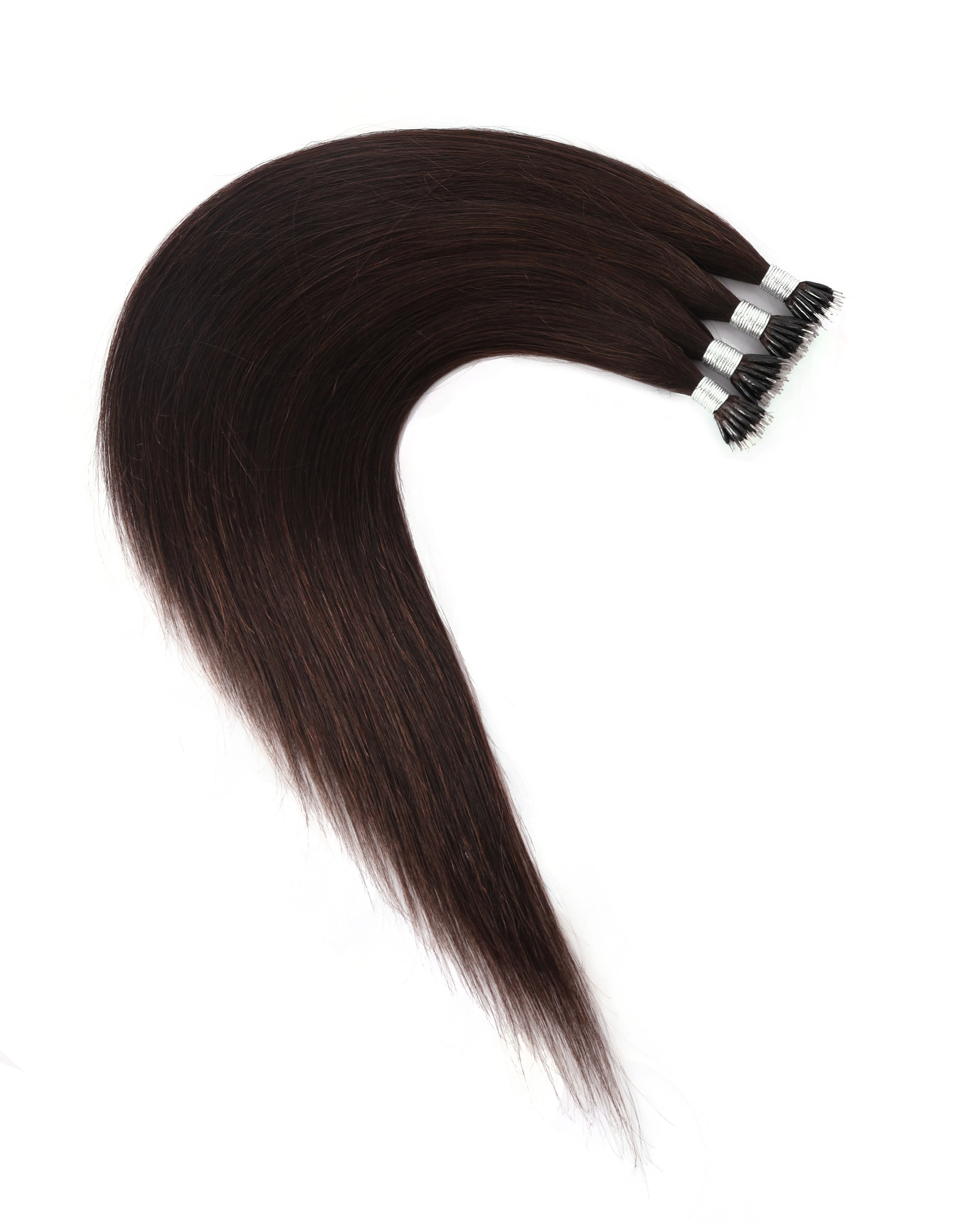 Dressmaker 100% Human Remy European Nano Straight Hair Extensions (100pcs) - Image 15