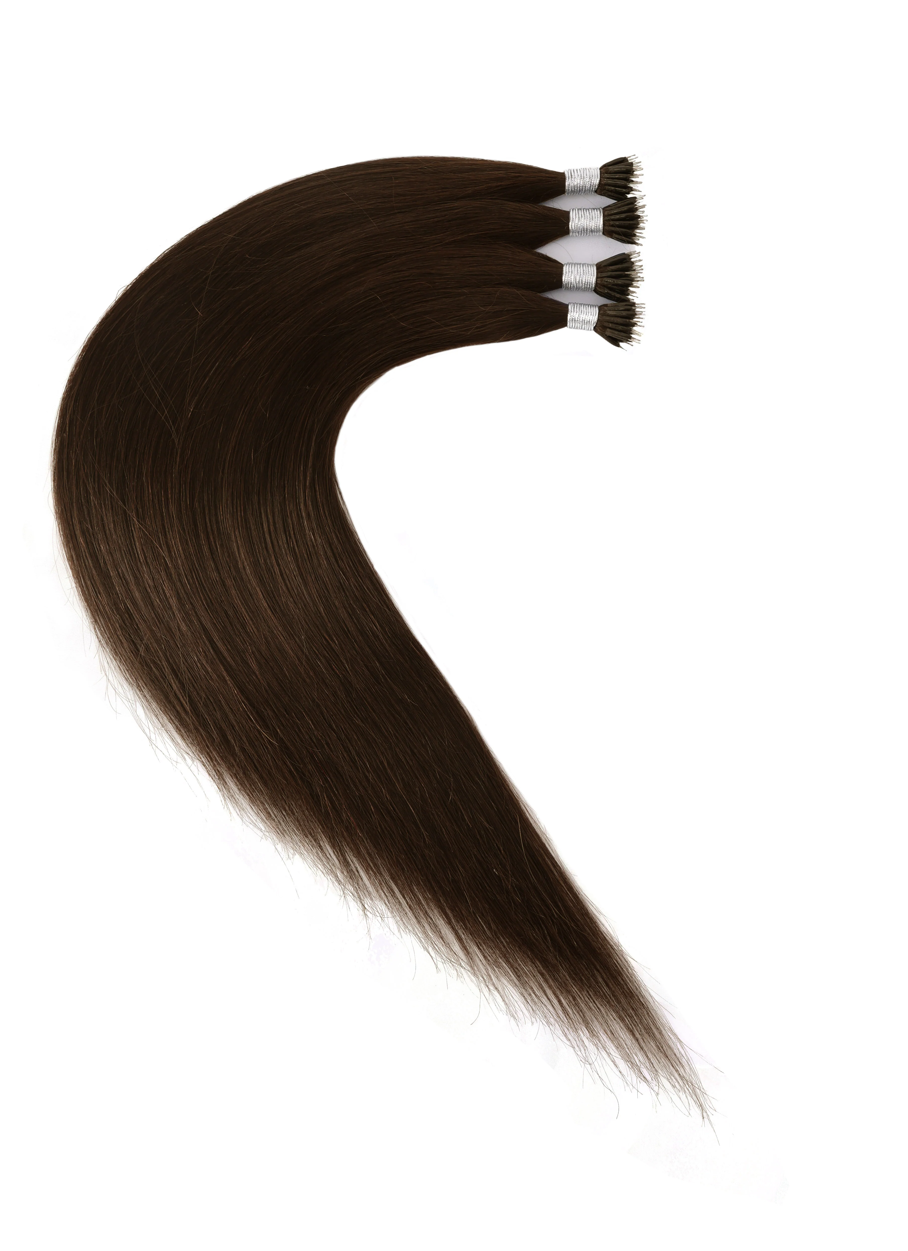 Dressmaker 100% Human Remy European Nano Straight Hair Extensions (100pcs) - Image 25