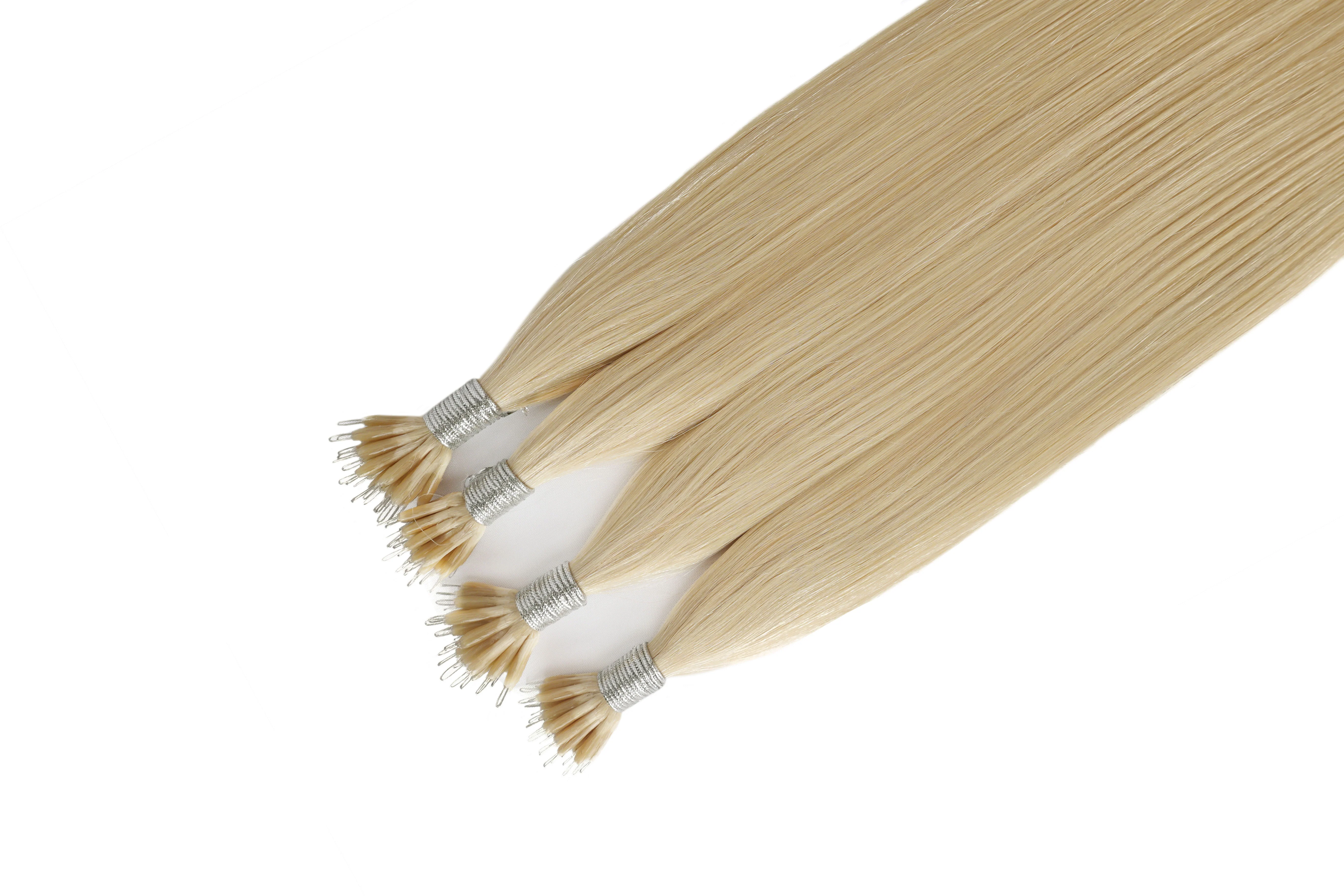 Dressmaker 100% Human Remy European Nano Straight Hair Extensions (100pcs) - Image 29