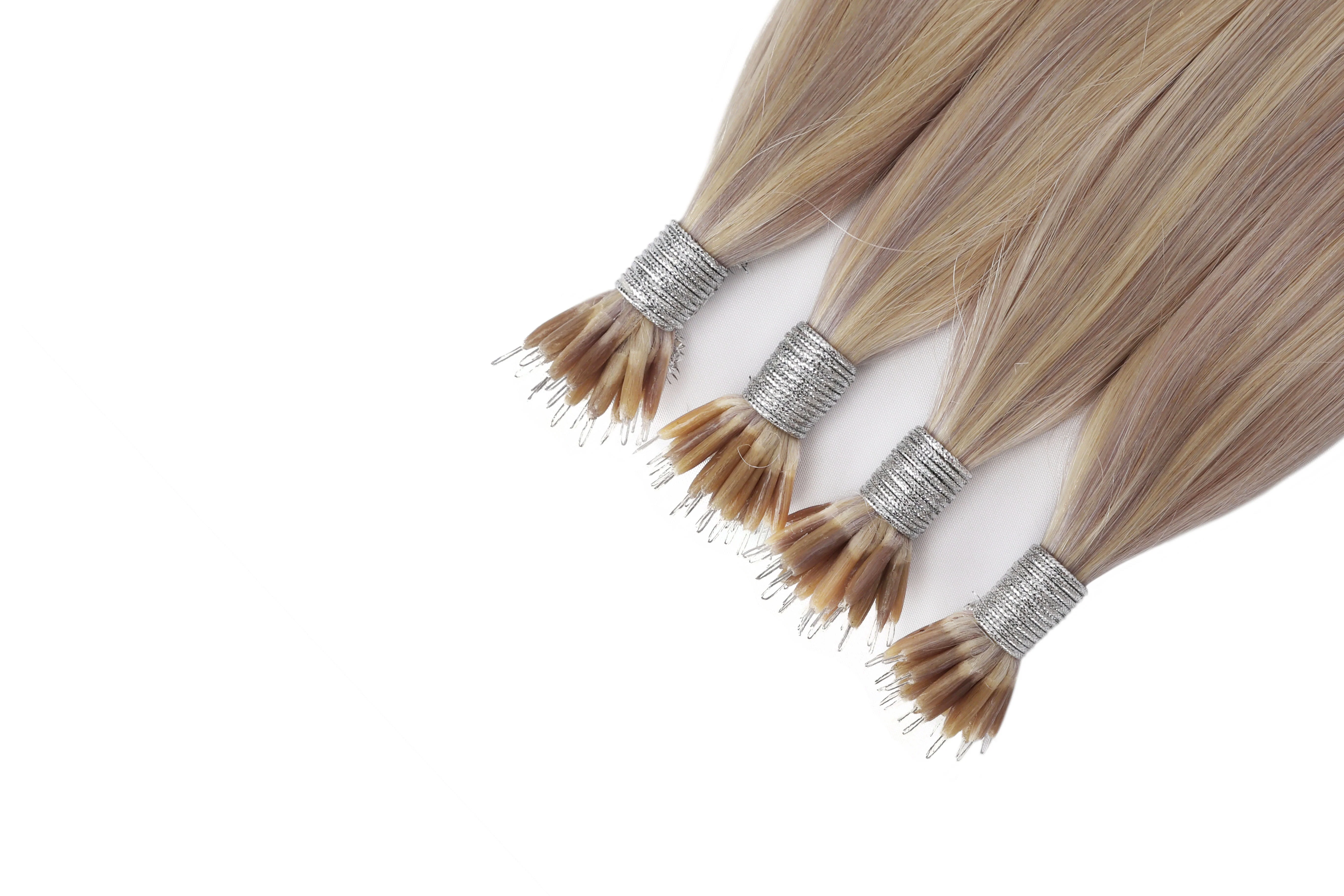 Dressmaker 100% Human Remy European Nano Straight Hair Extensions (100pcs) - Image 43