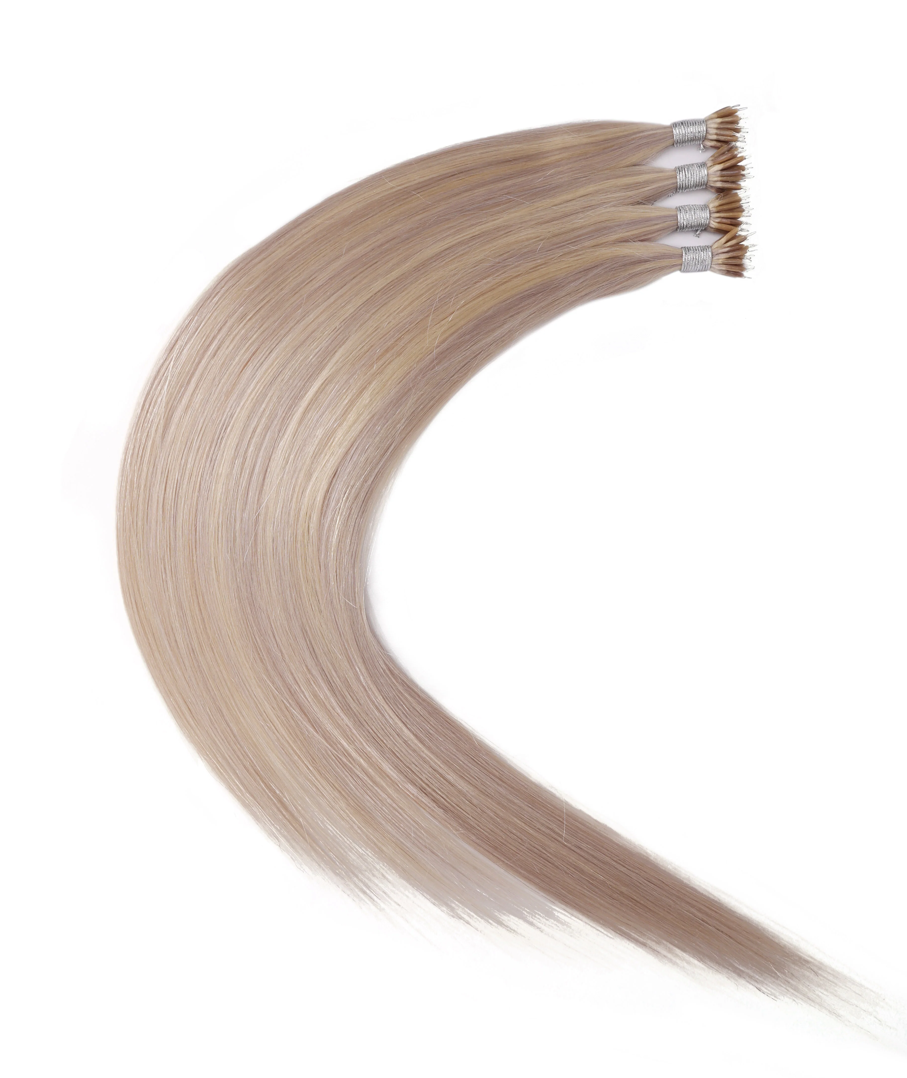 Dressmaker 100% Human Remy European Nano Straight Hair Extensions (100pcs) - Image 45