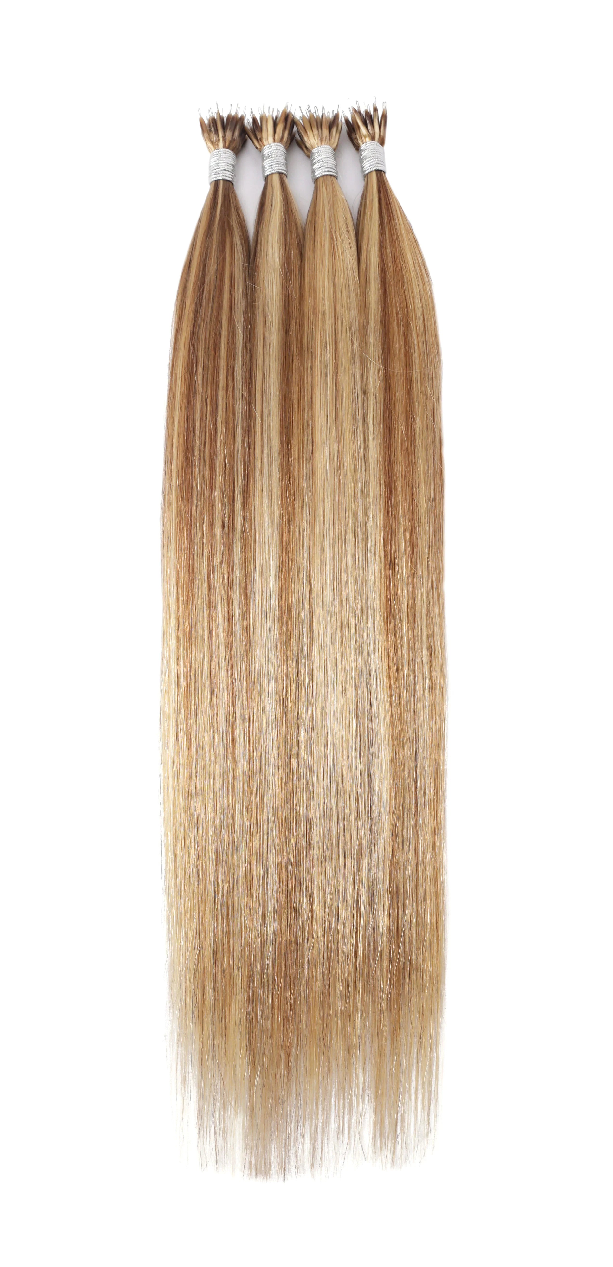 Dressmaker 100% Human Remy European Nano Straight Hair Extensions (100pcs) - Image 47
