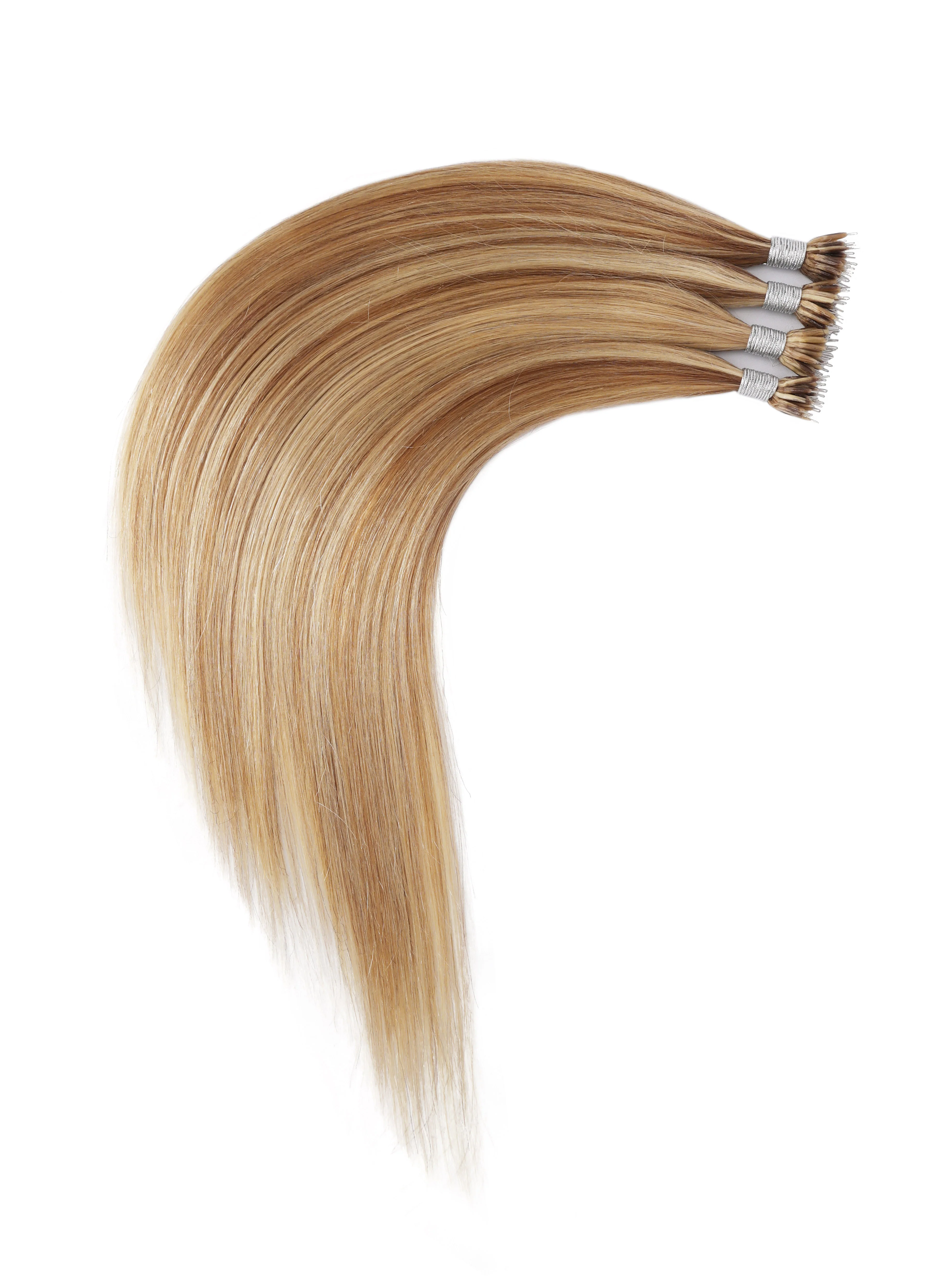 Dressmaker 100% Human Remy European Nano Straight Hair Extensions (100pcs) - Image 50