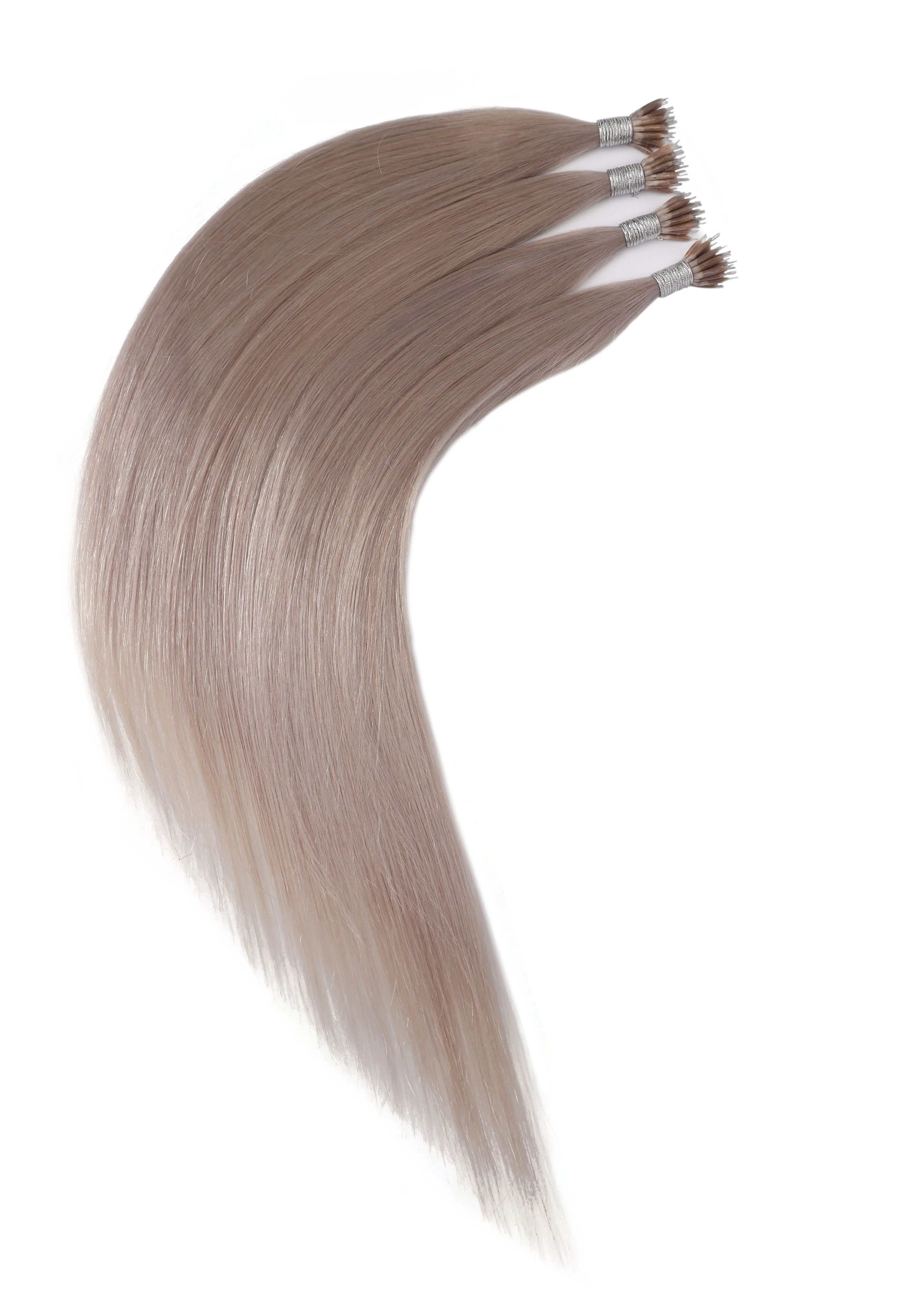 Dressmaker 100% Human Remy European Nano Straight Hair Extensions (100pcs) - Image 62
