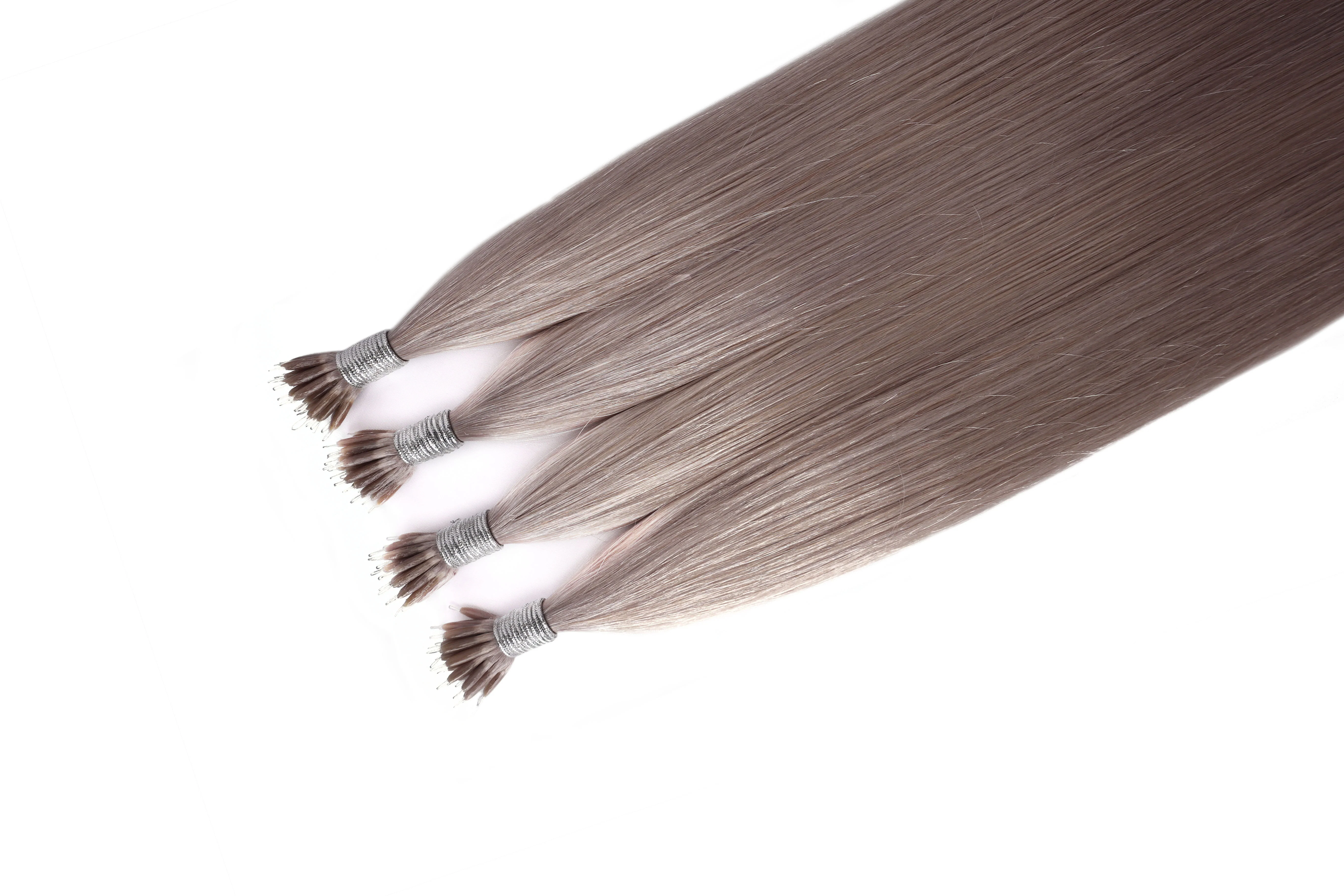 Dressmaker 100% Human Remy European Nano Straight Hair Extensions (100pcs) - Image 65