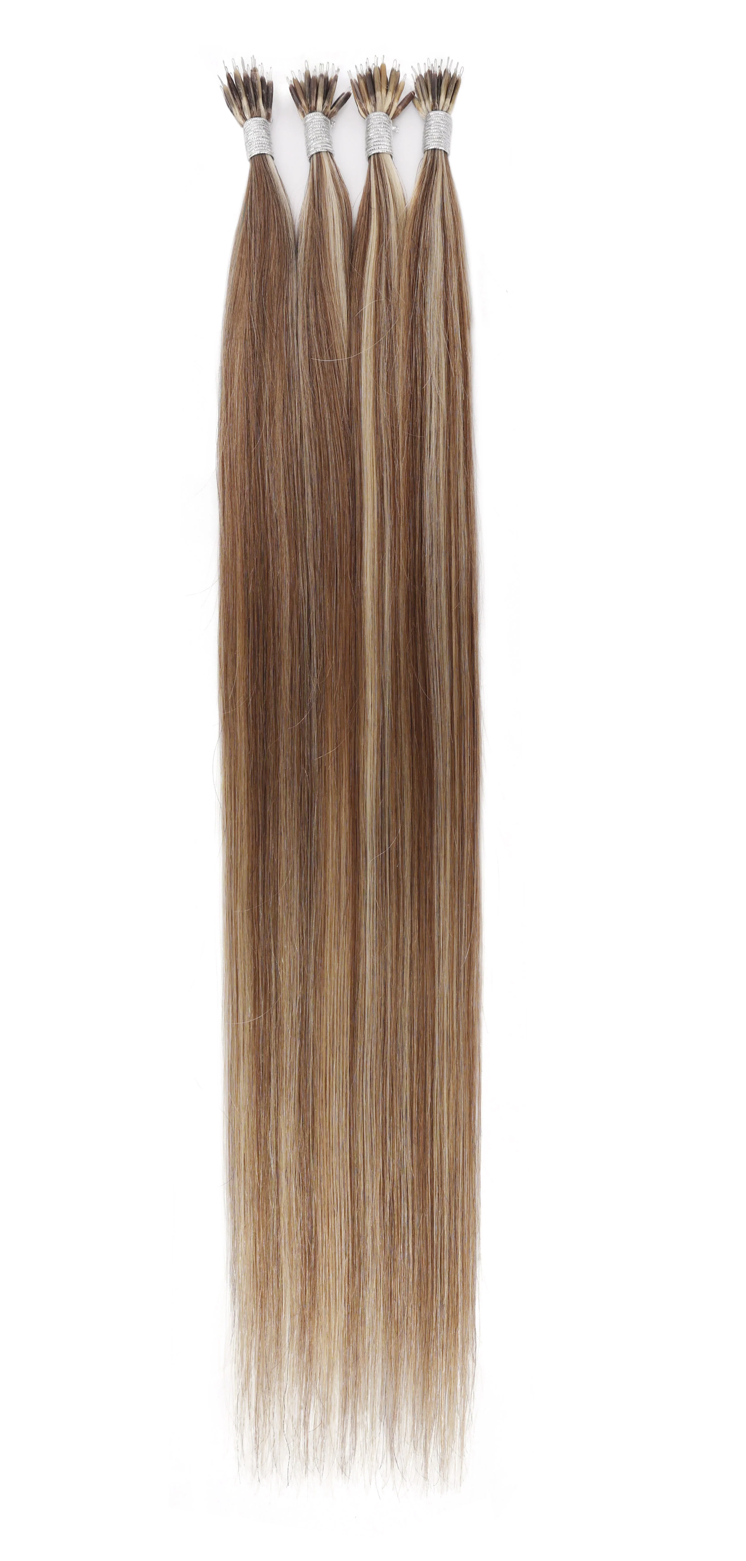 Dressmaker 100% Human Remy European Nano Straight Hair Extensions (100pcs) - Image 67