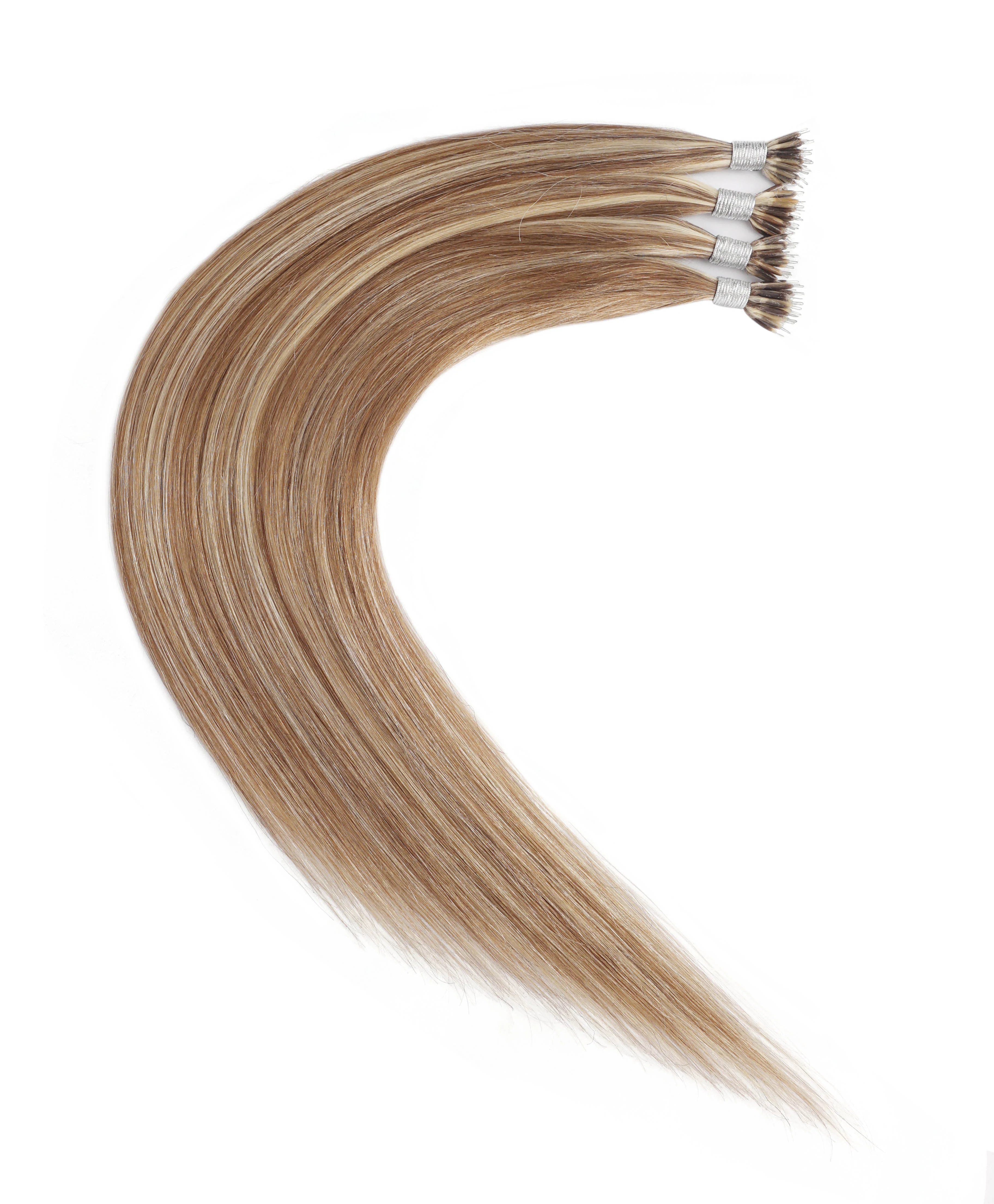 Dressmaker 100% Human Remy European Nano Straight Hair Extensions (100pcs) - Image 70
