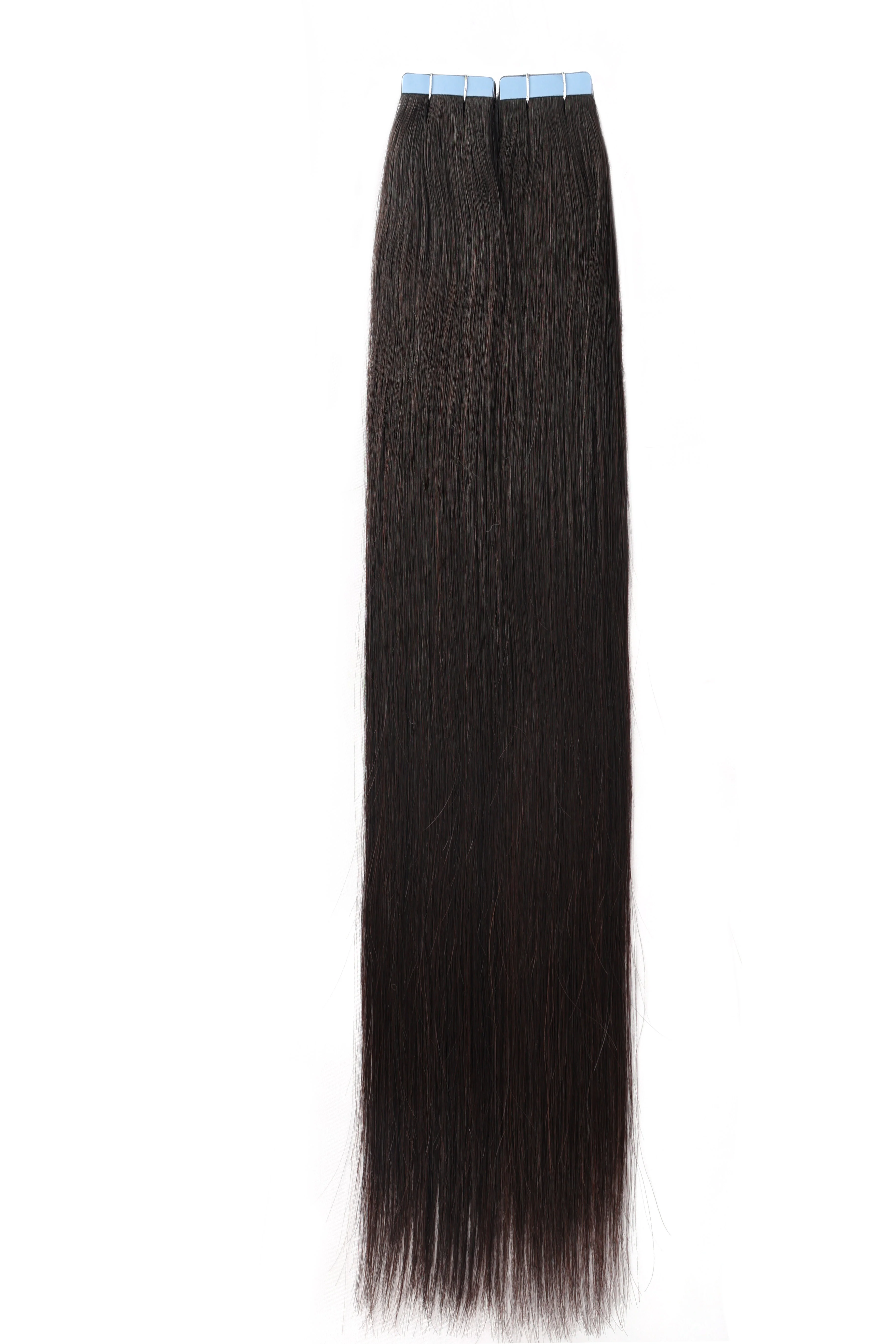 Dressmaker 100% Human Remy European Tape Hair Extensions Straight 20" (40pcs) - Image 12