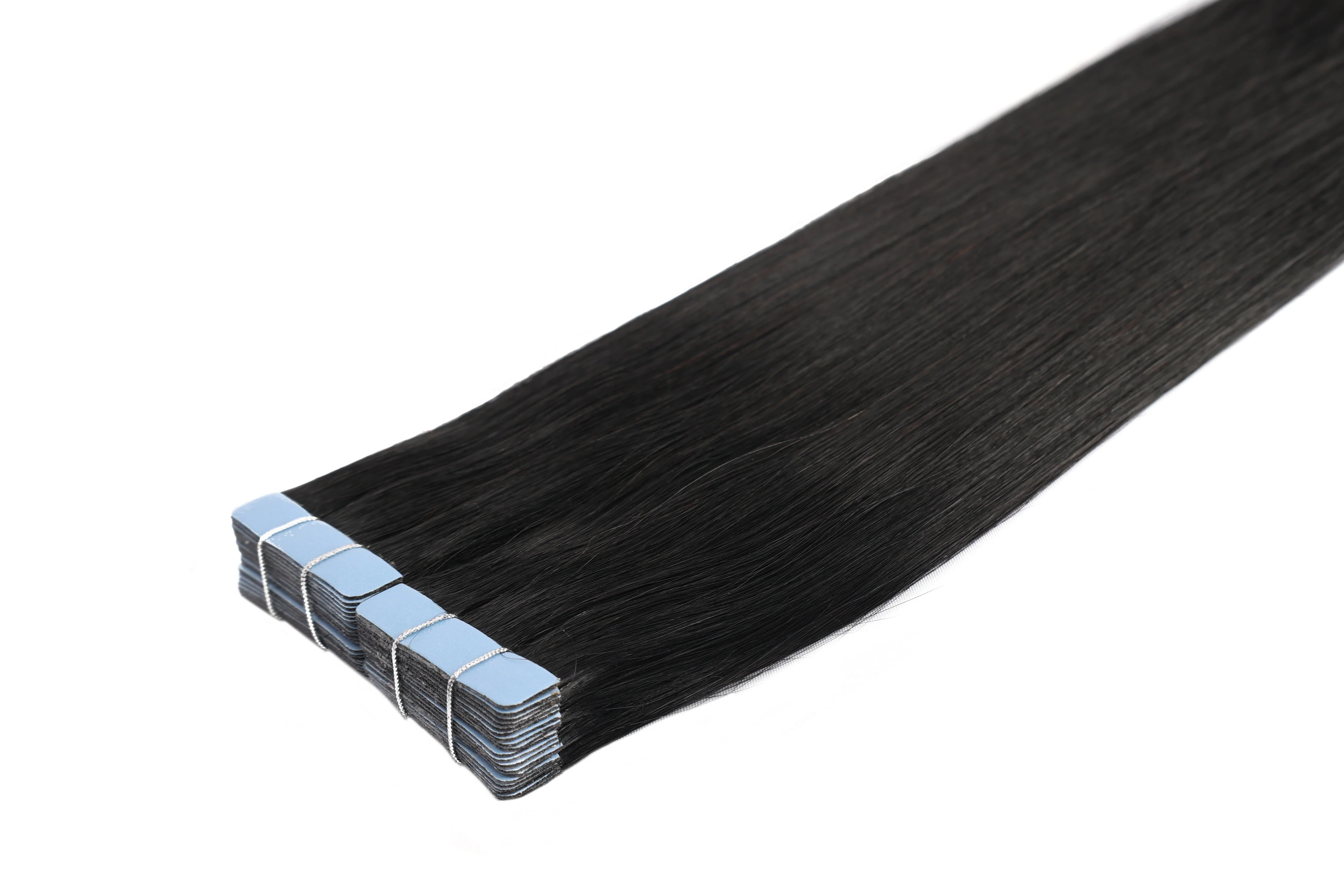 Dressmaker 100% Human Remy European Tape Hair Extensions Straight 20" (40pcs) - Image 3