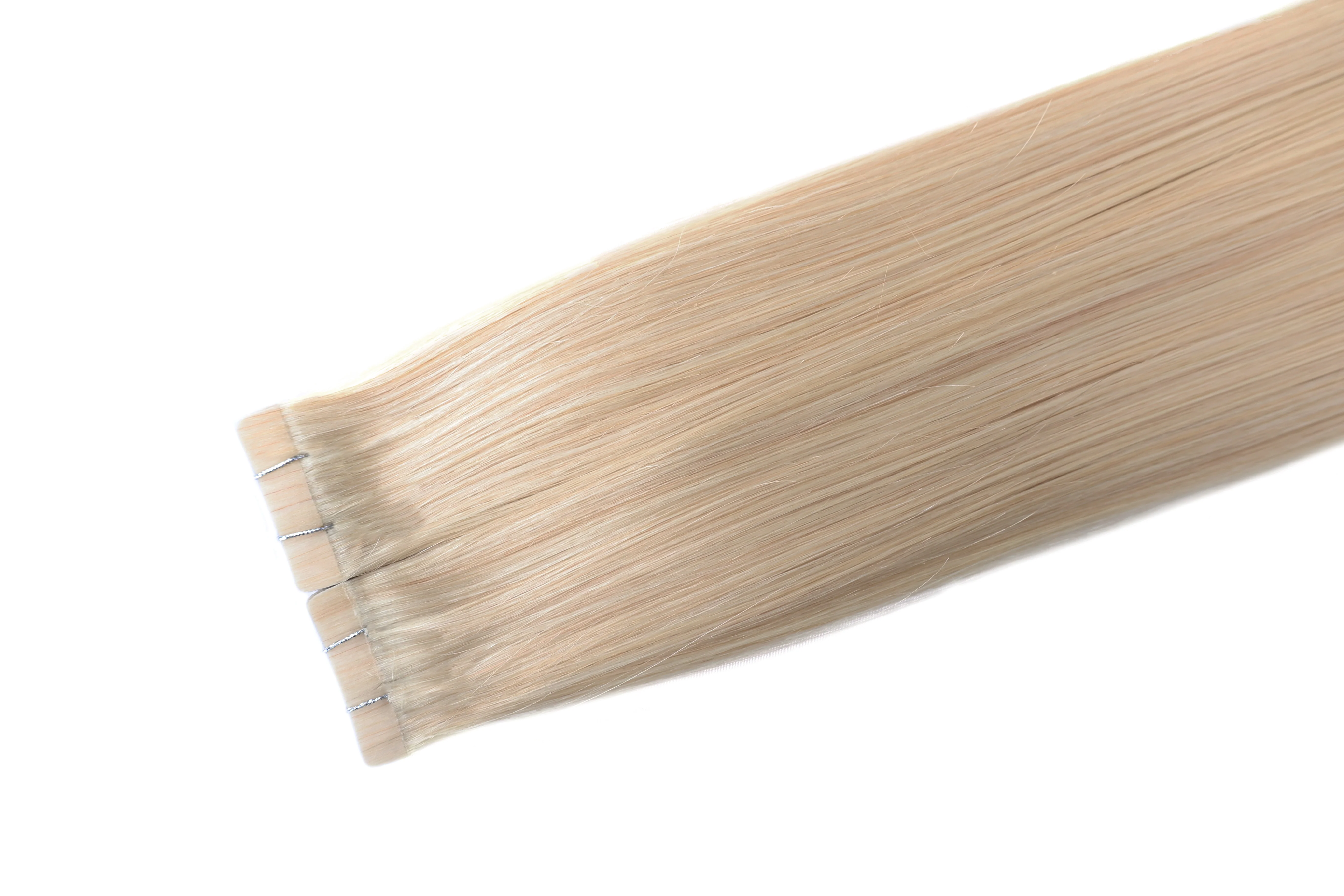 Dressmaker 100% Human Remy European Tape Hair Extensions Straight 20" (40pcs) - Image 31