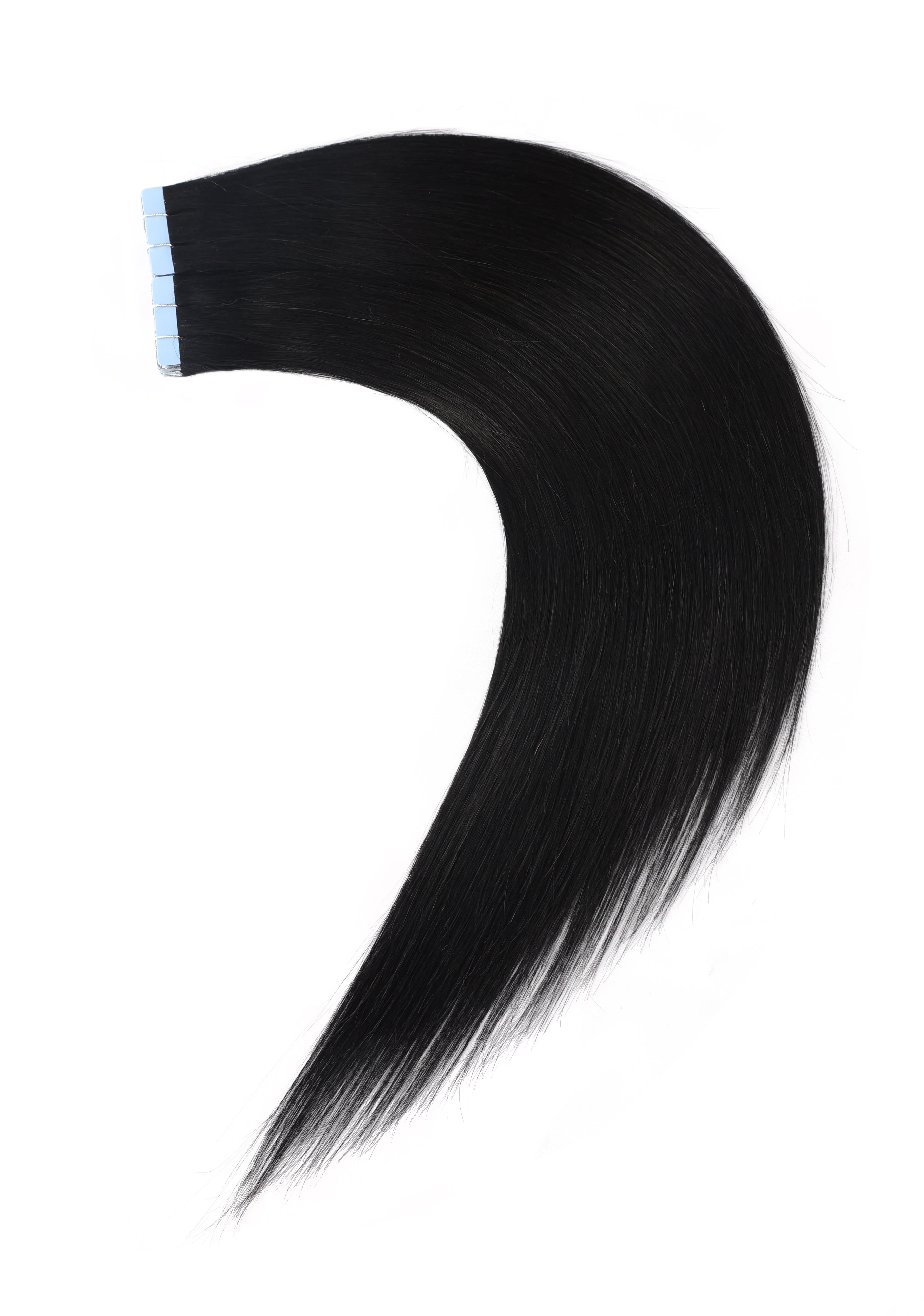 Dressmaker 100% Human Remy European Tape Hair Extensions Straight 20" (40pcs) - Image 4