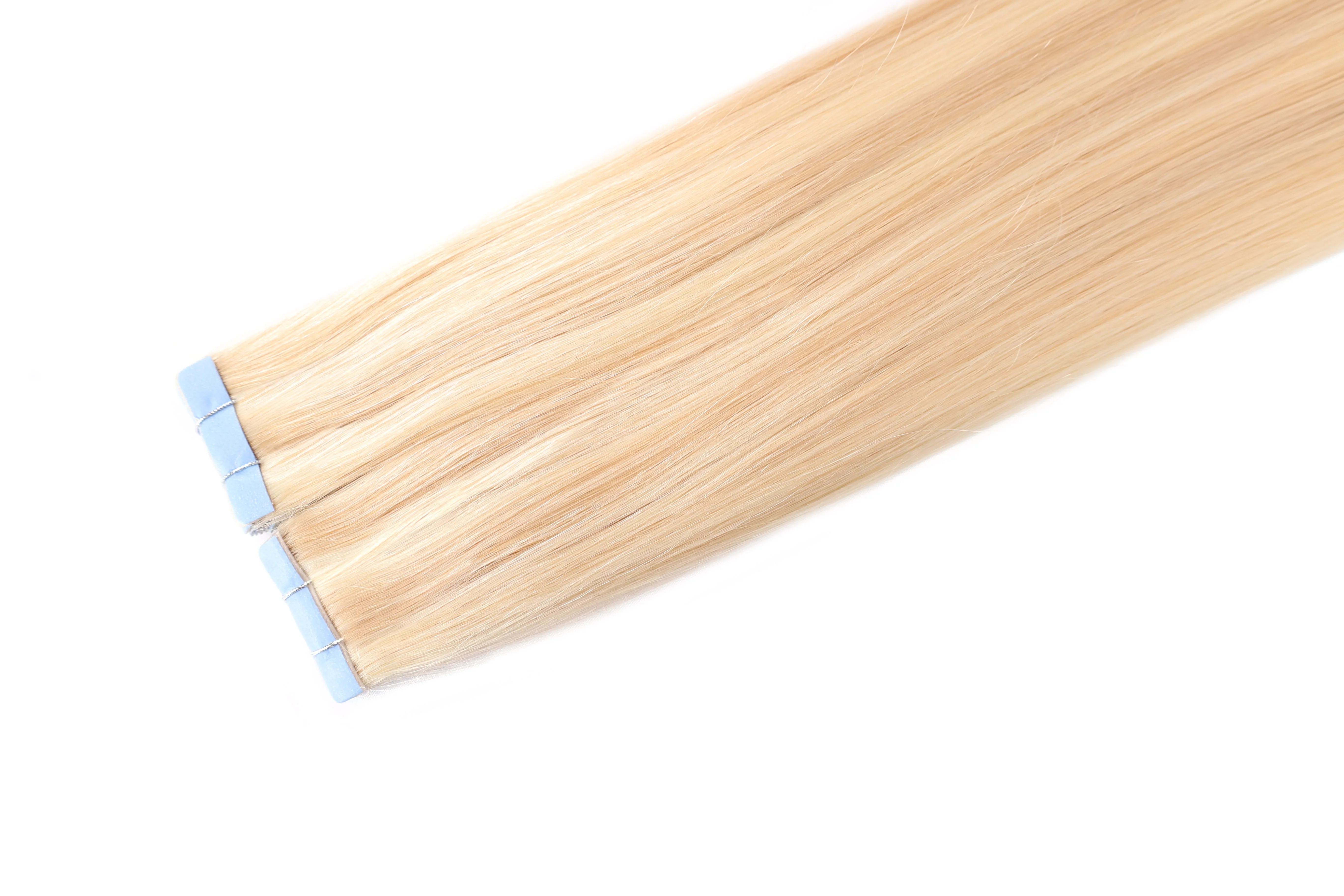 Dressmaker 100% Human Remy European Tape Hair Extensions Straight 20" (40pcs) - Image 69