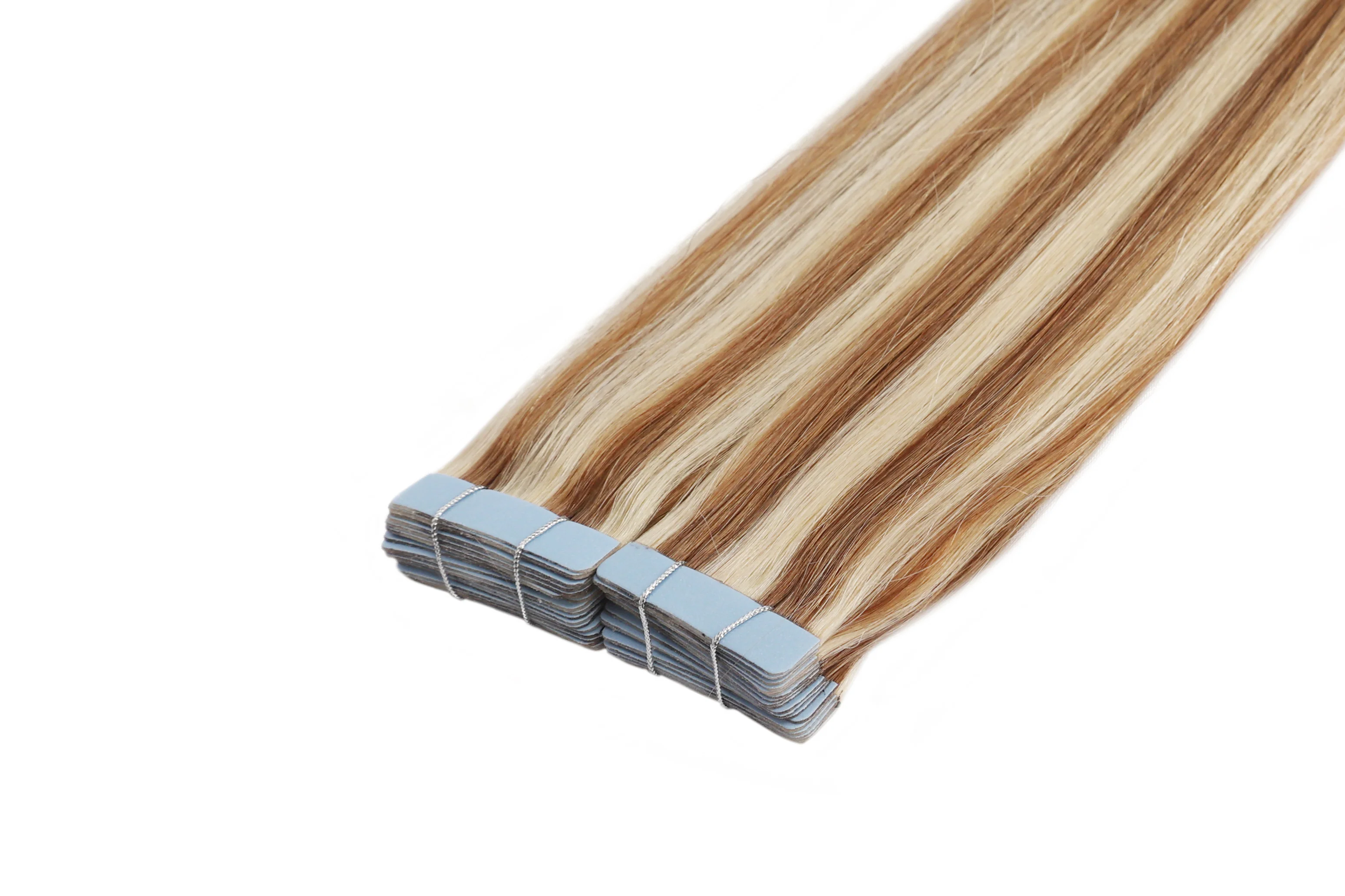 Dressmaker 100% Human Remy European Tape Hair Extensions Straight 18" (40pcs) - Image 48