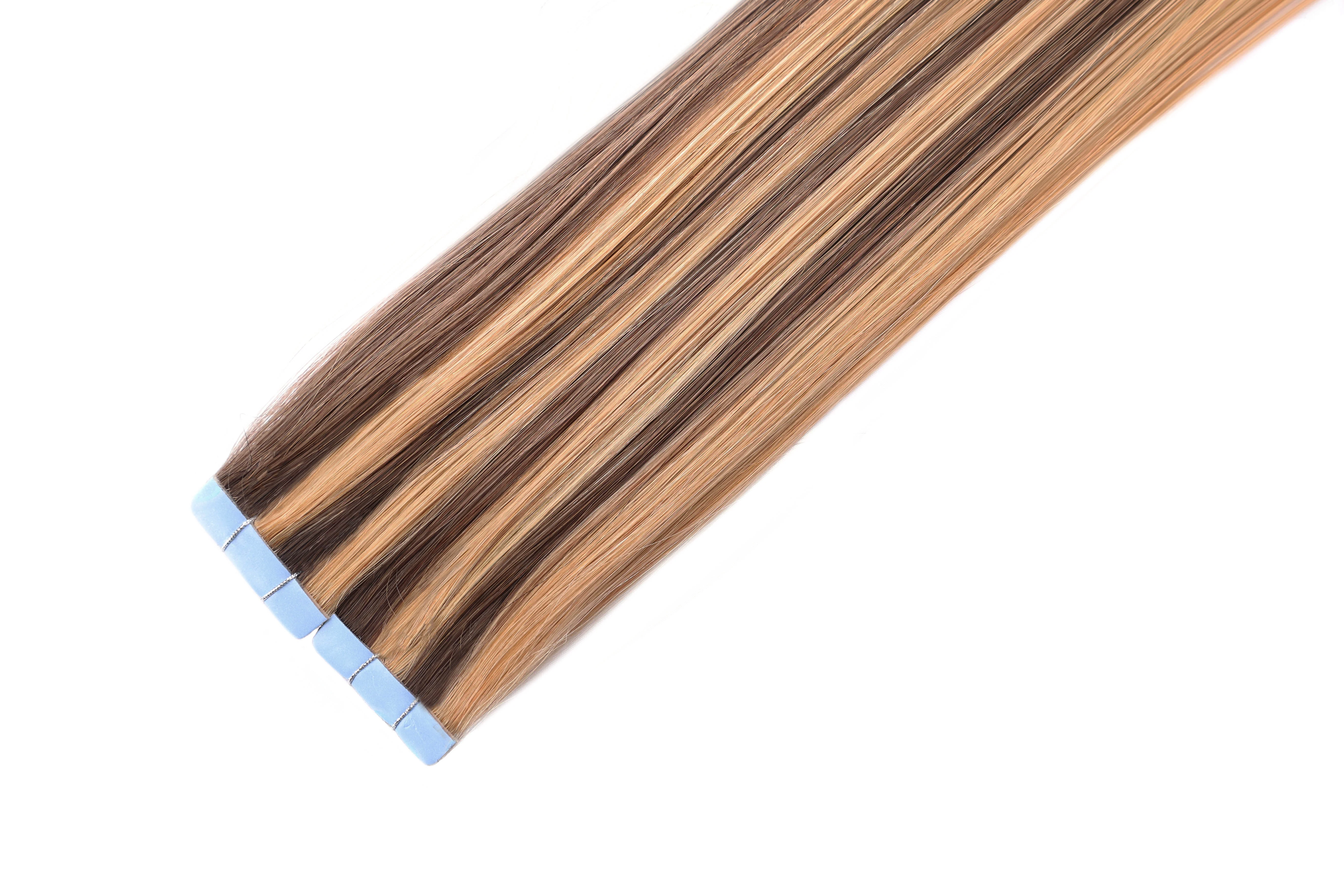 Dressmaker 100% Human Remy European Tape Hair Extensions Straight 18" (40pcs) - Image 65