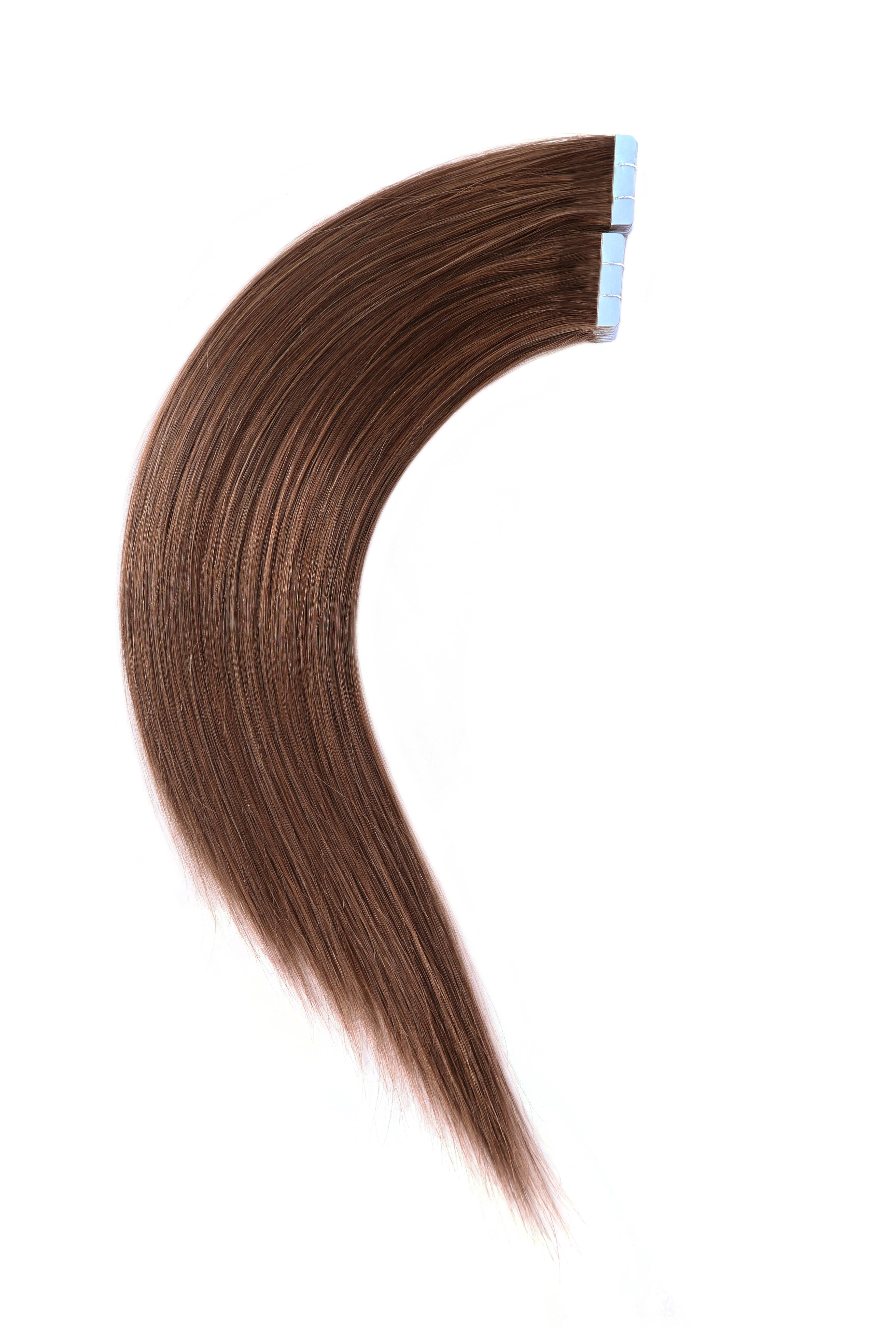 Dressmaker 100% Human Remy European Seamless Tape-In Straight Hair Extensions (40pcs) - Image 25