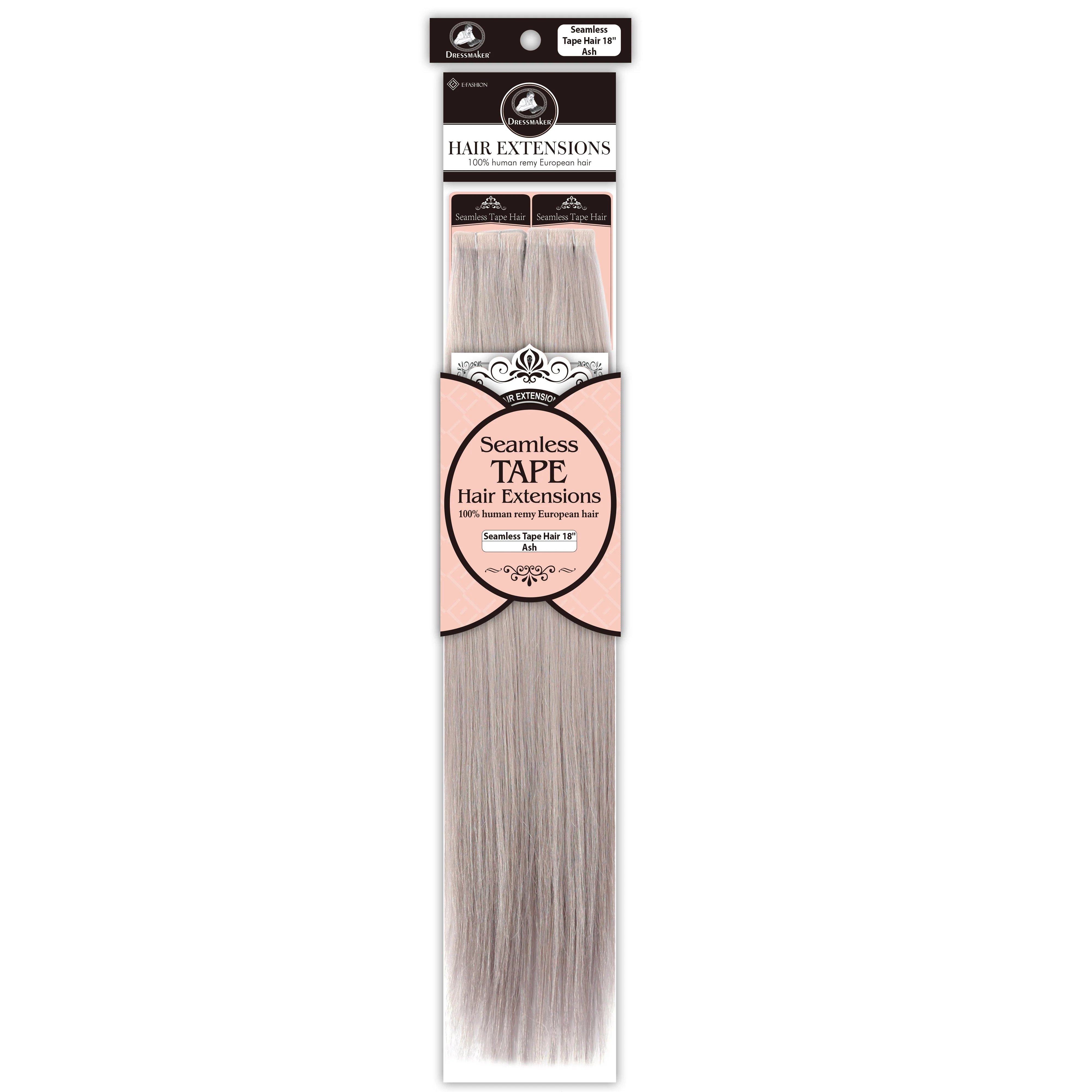 Dressmaker 100% Human Remy European Seamless Tape-In Straight Hair Extensions (40pcs) - Image 36